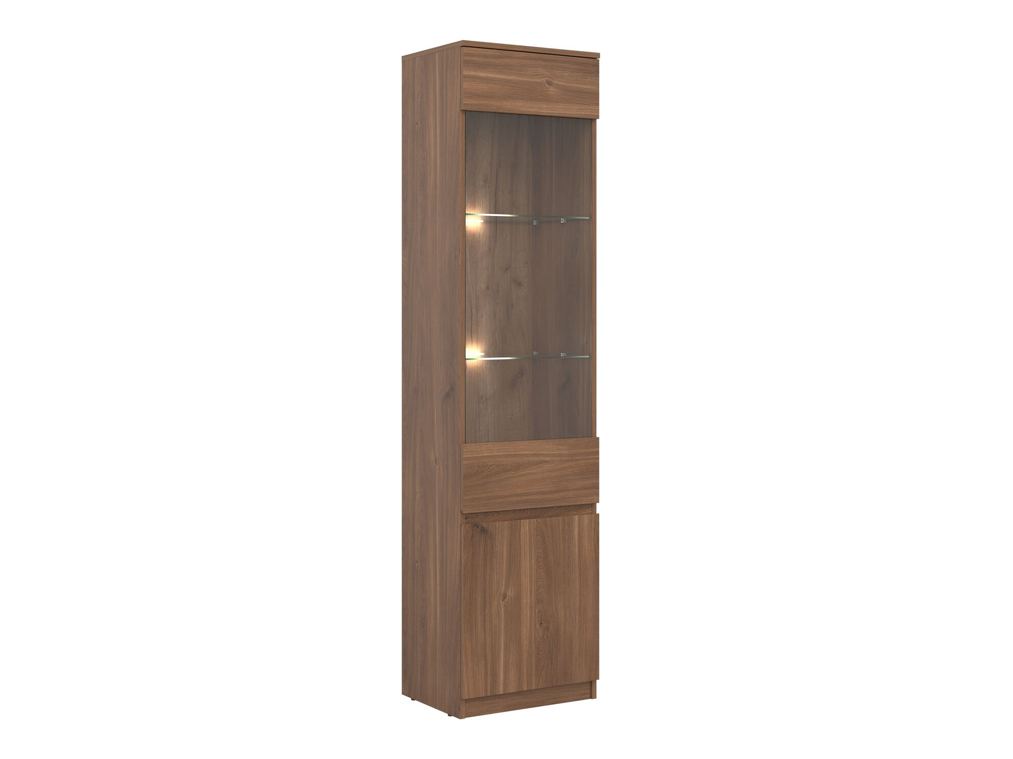 Könyvespolc Catelbi 121 (Sötét tölgy)