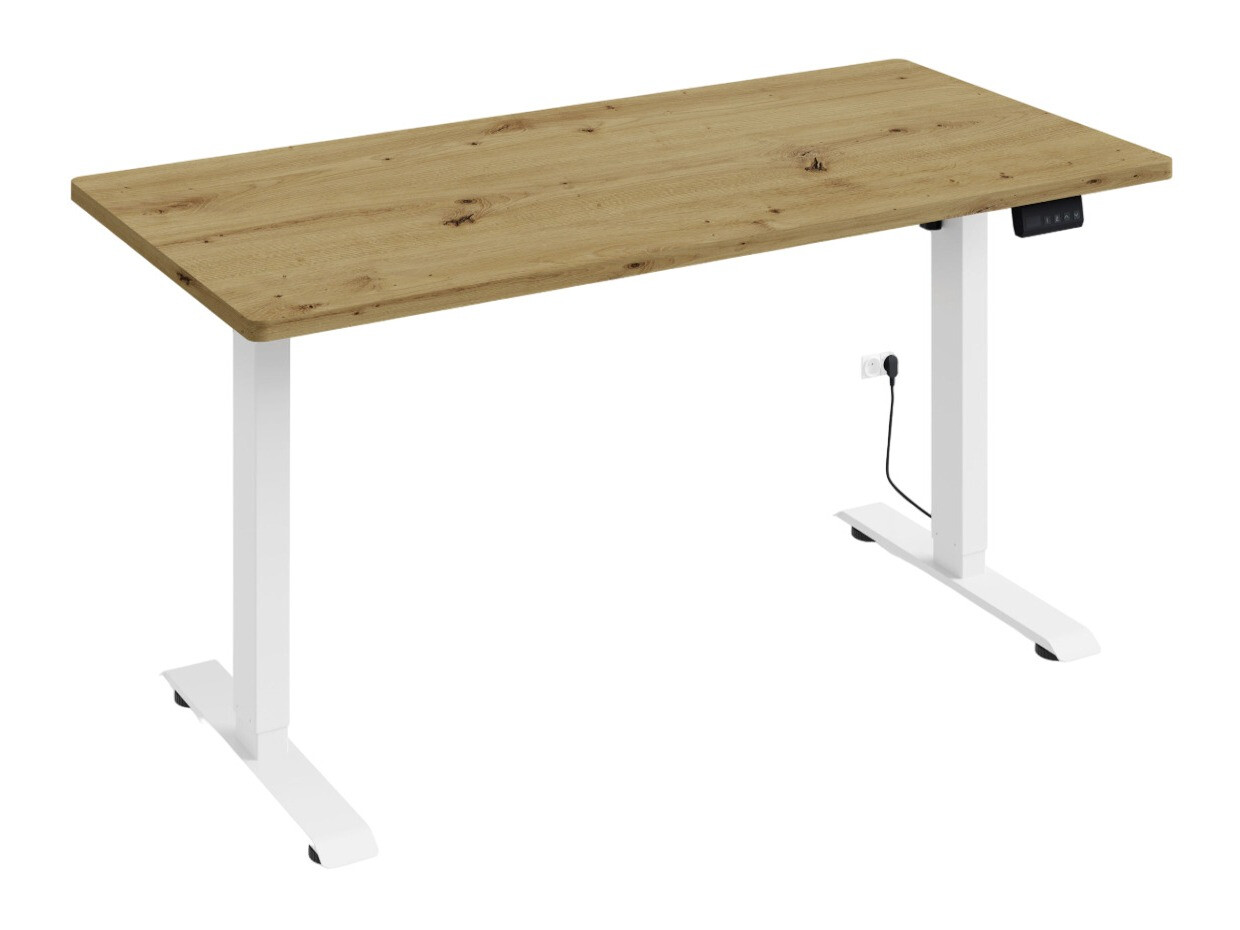 Állítható magasságú íróasztal Buffalo 183 (Fehér)