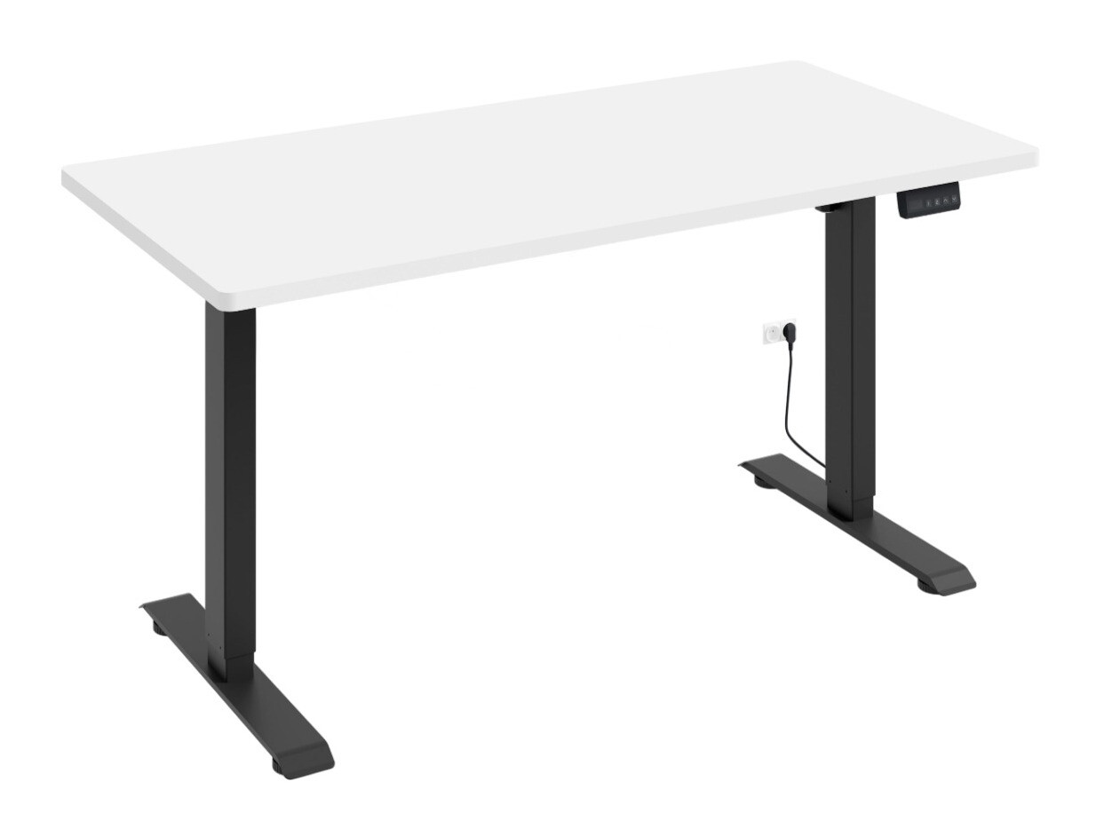 Állítható magasságú íróasztal Buffalo 183 (Fekete)