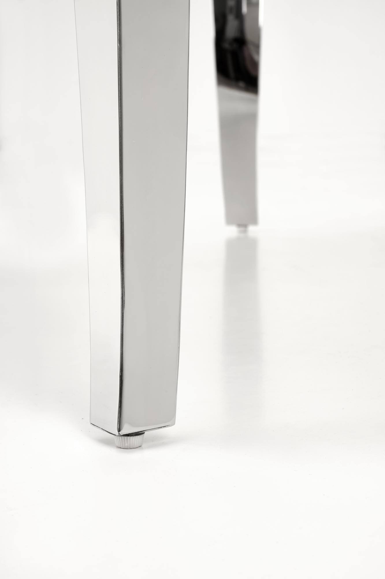 Asztal Houston 1813 (Fehér márvány + Ezüst)