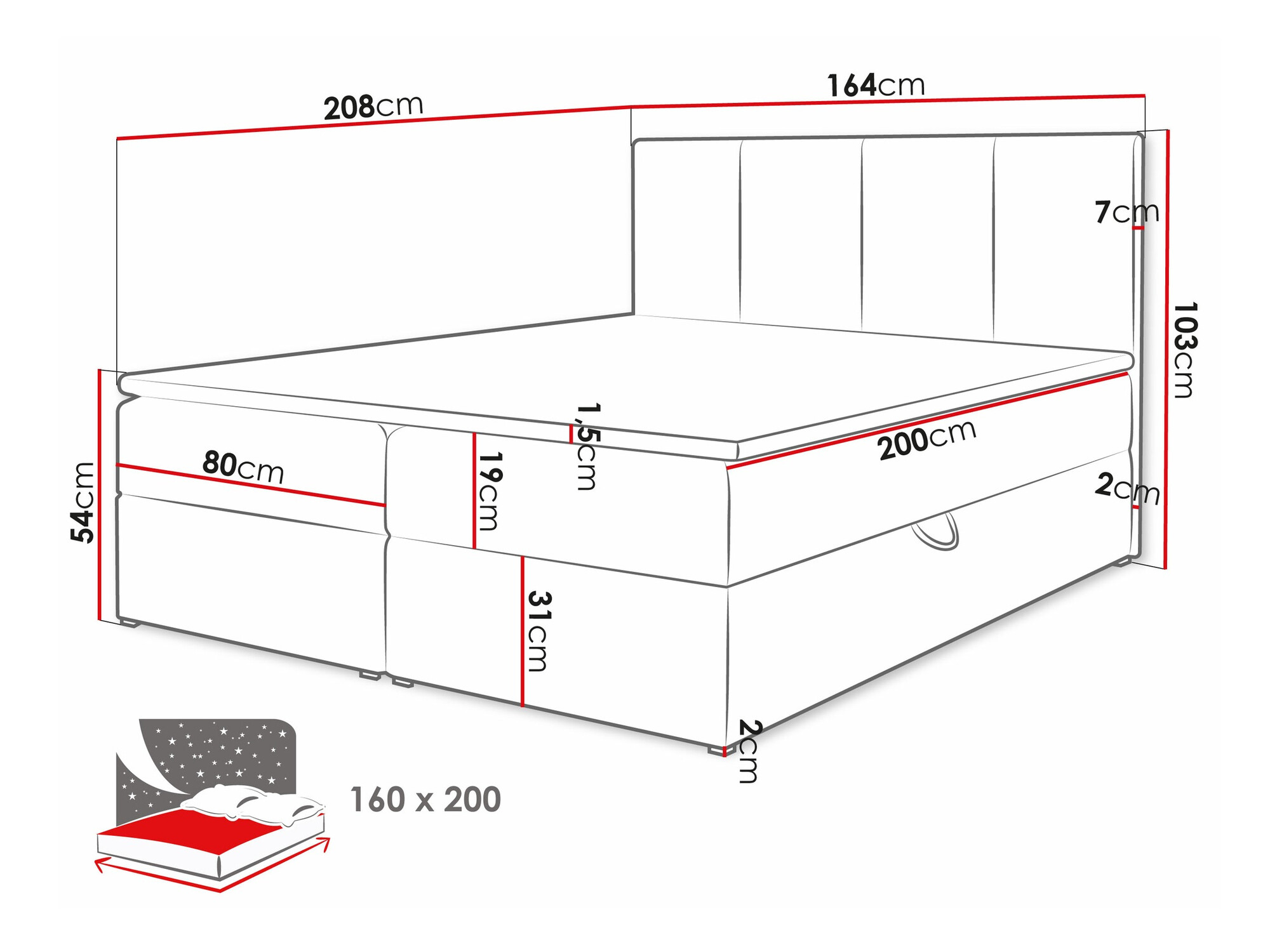 Kontinentális ágy Oppidum (Manila 02)