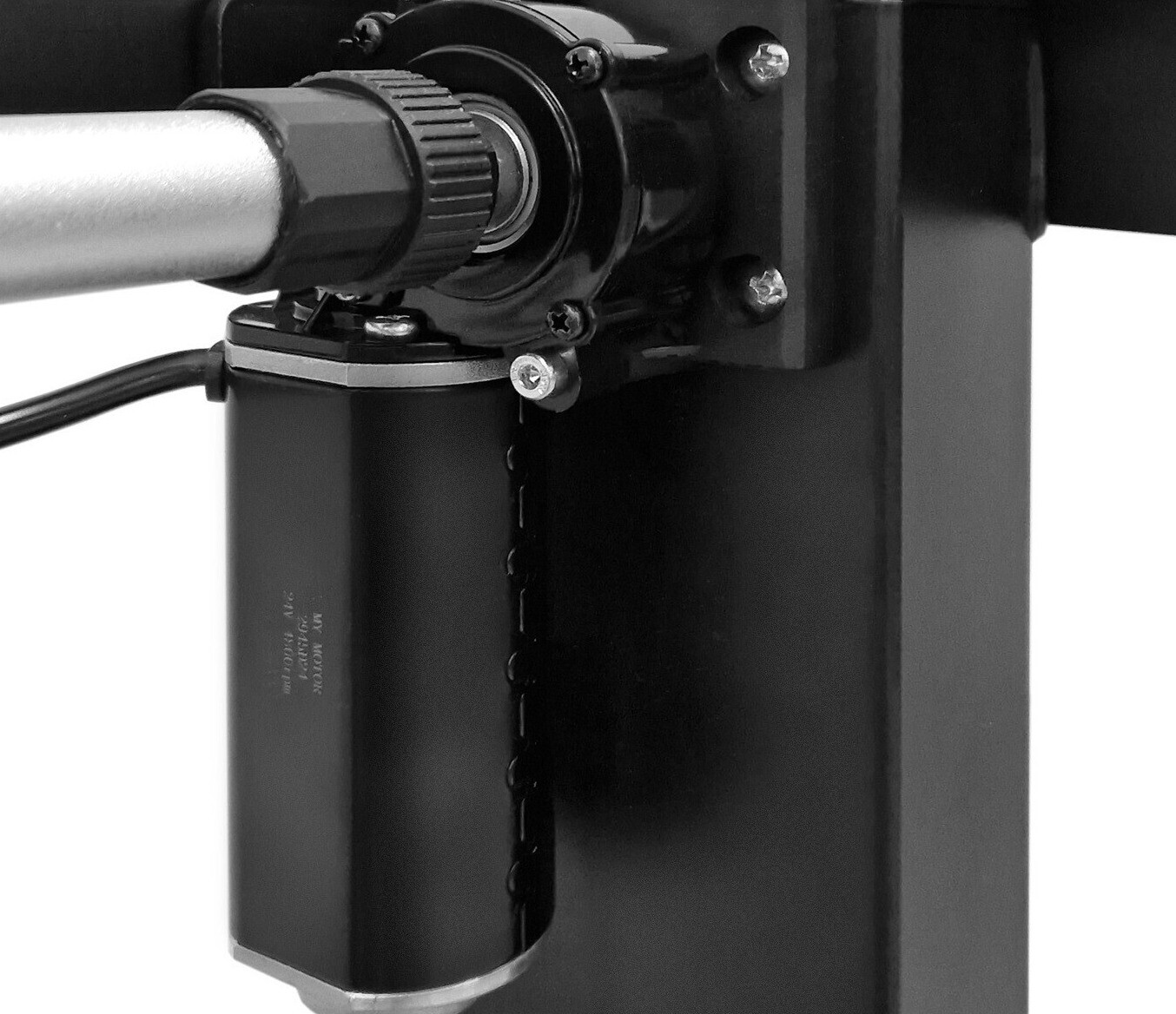 Állítható magasságú íróasztal Buffalo 183 (Fekete)