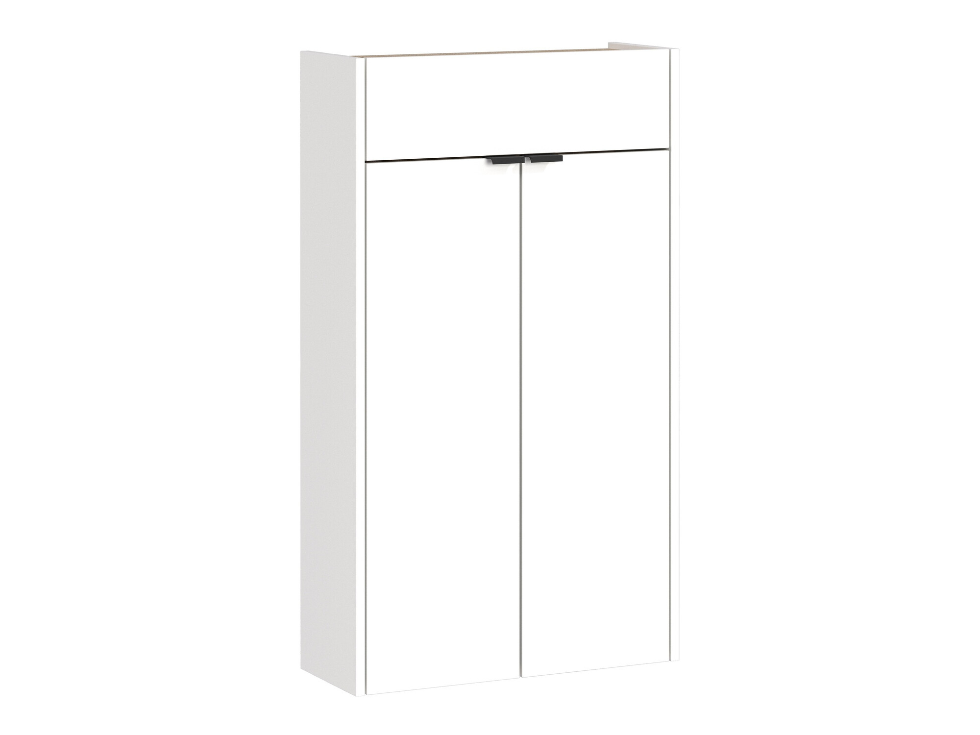 Cipőtároló Cirsale 101 (Fehér + Navarra tölgy)