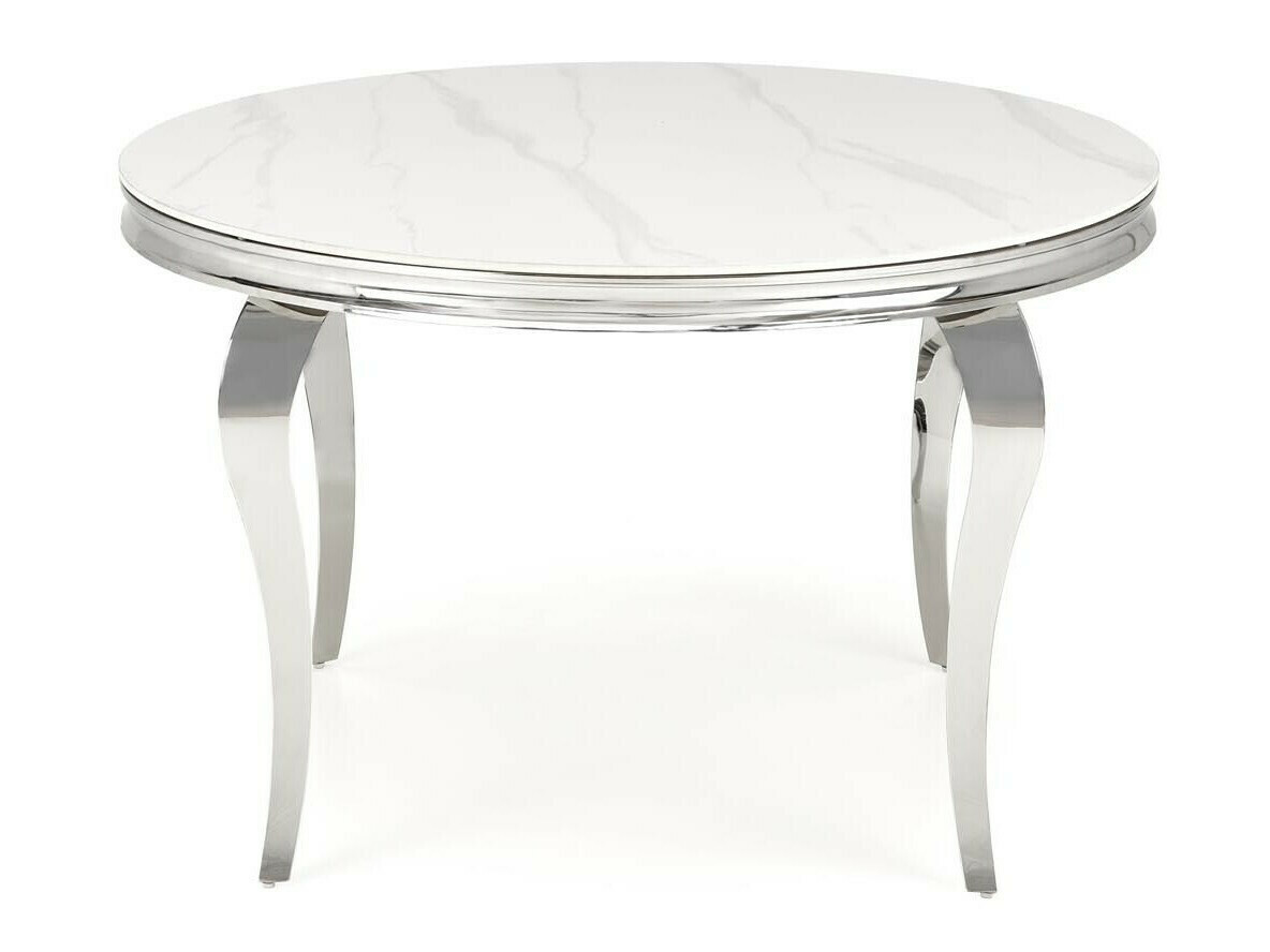 Étkezőgarnitúra Houston 1828 (Fehér márvány + Szürke)