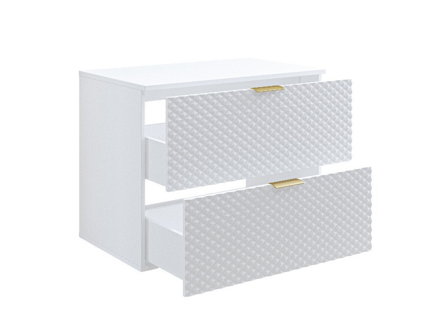 Fali szekrény mosdónak Liretu 107 (Fehér)