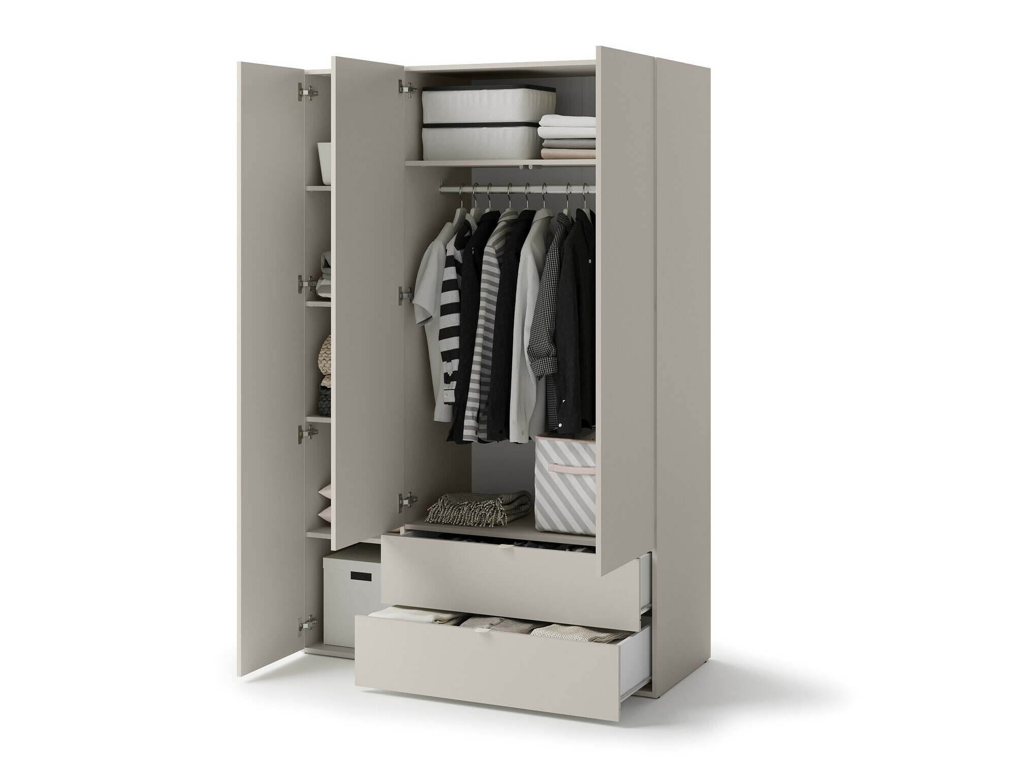 Gardróbszekrény Tivseva 100