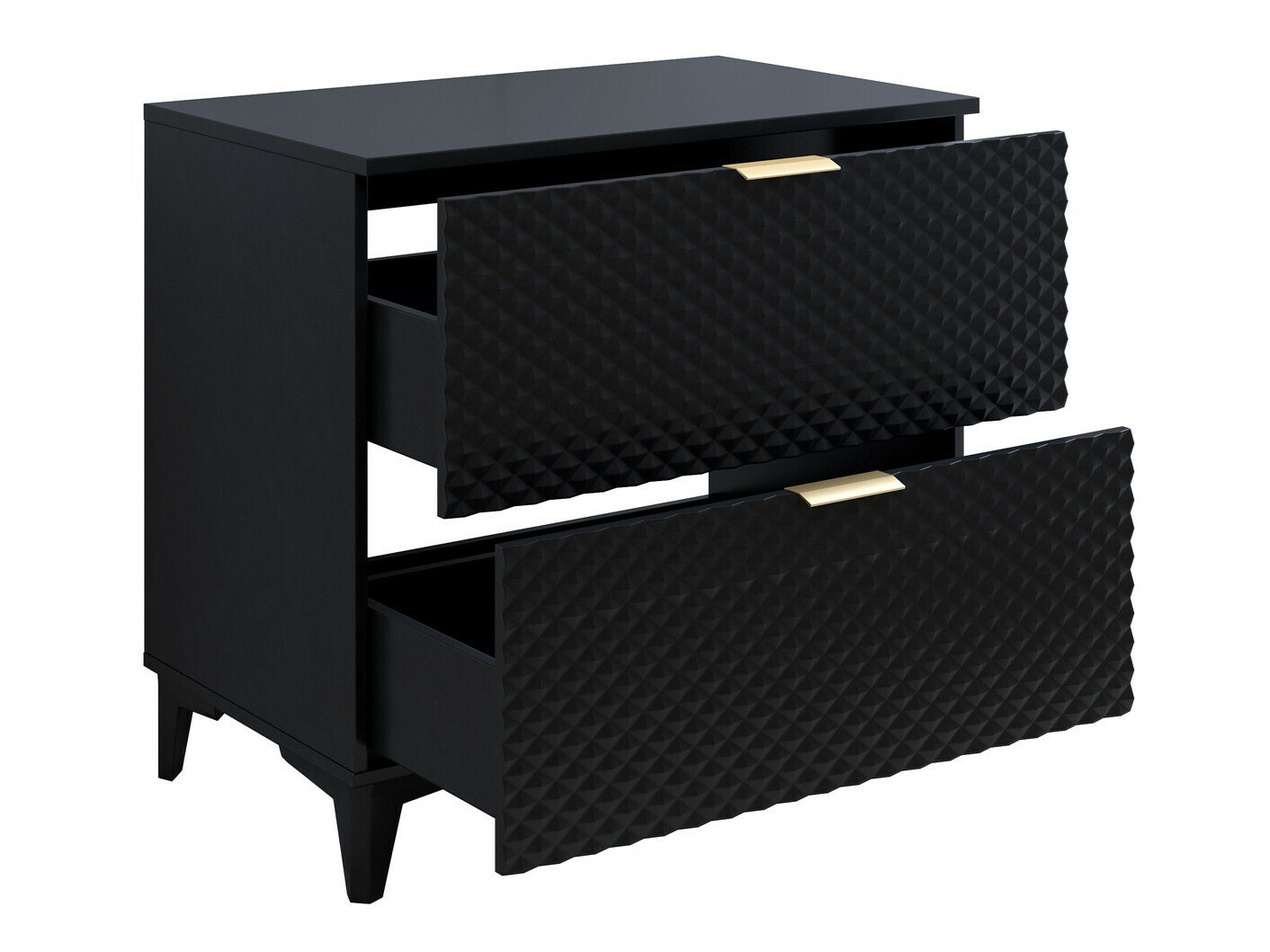 Mosdó alatti szekrény Liretu 102 (Fekete)