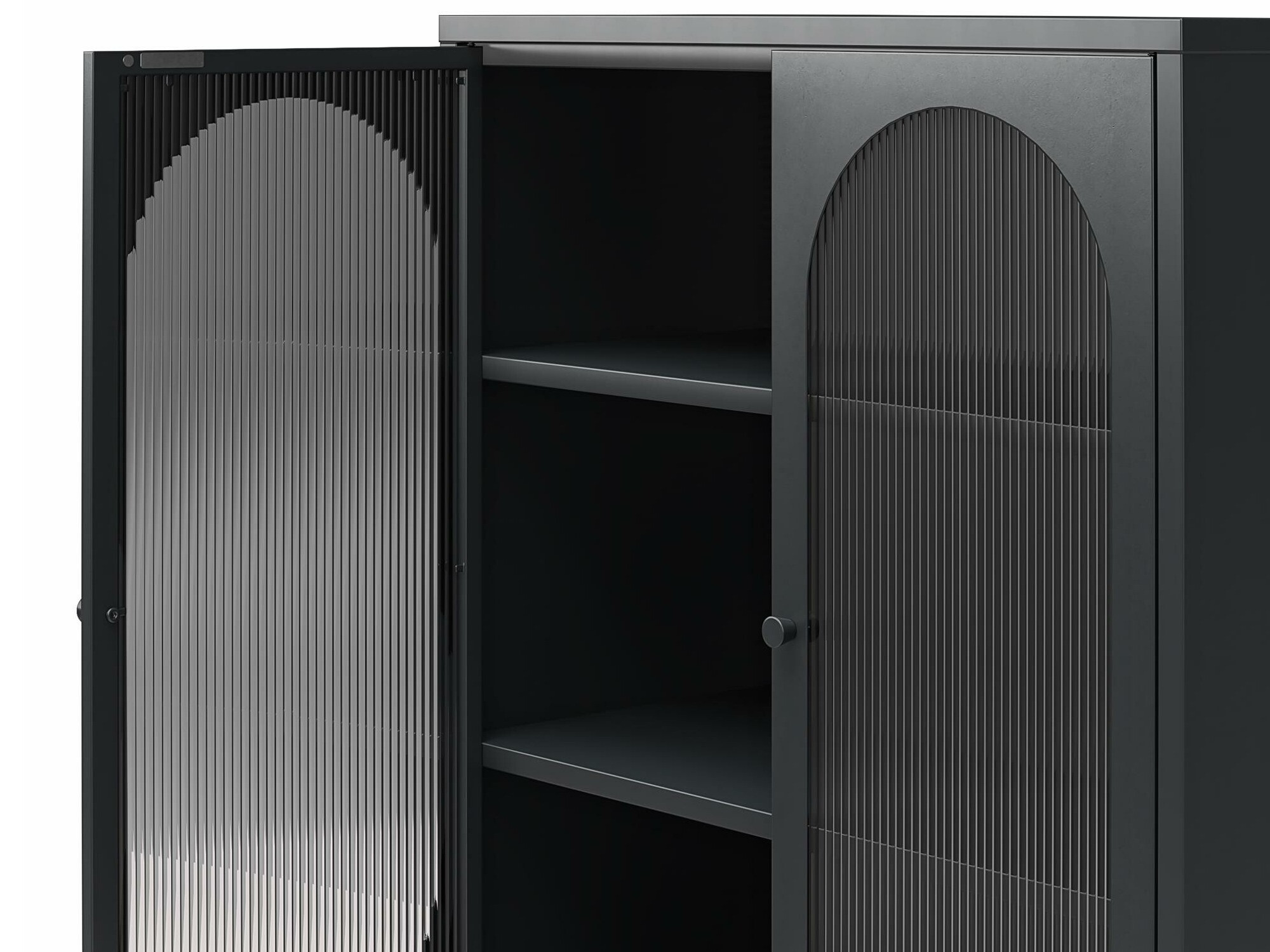 Szekrény Tulsa 653 (Fekete)