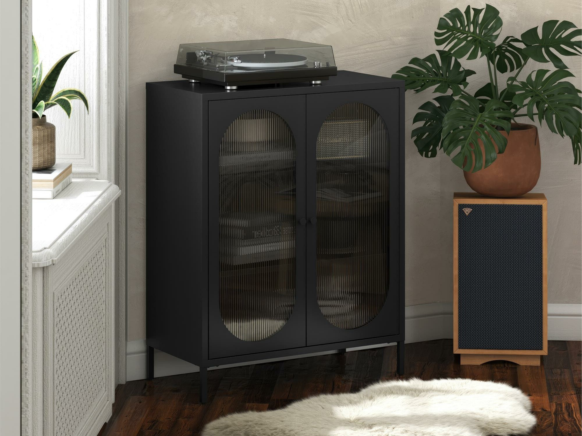 Szekrény Tulsa 653 (Fekete)