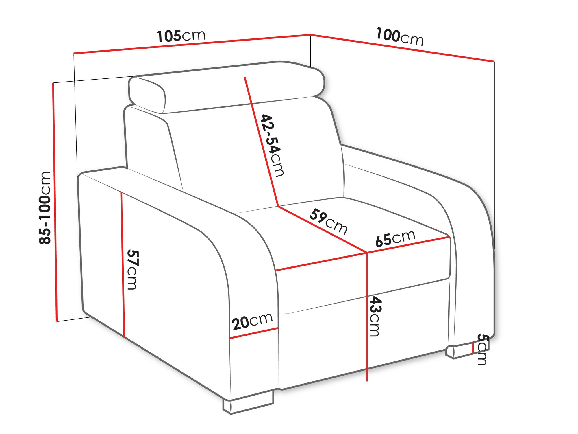 Fotel Etrcala 104 (Crown 10)