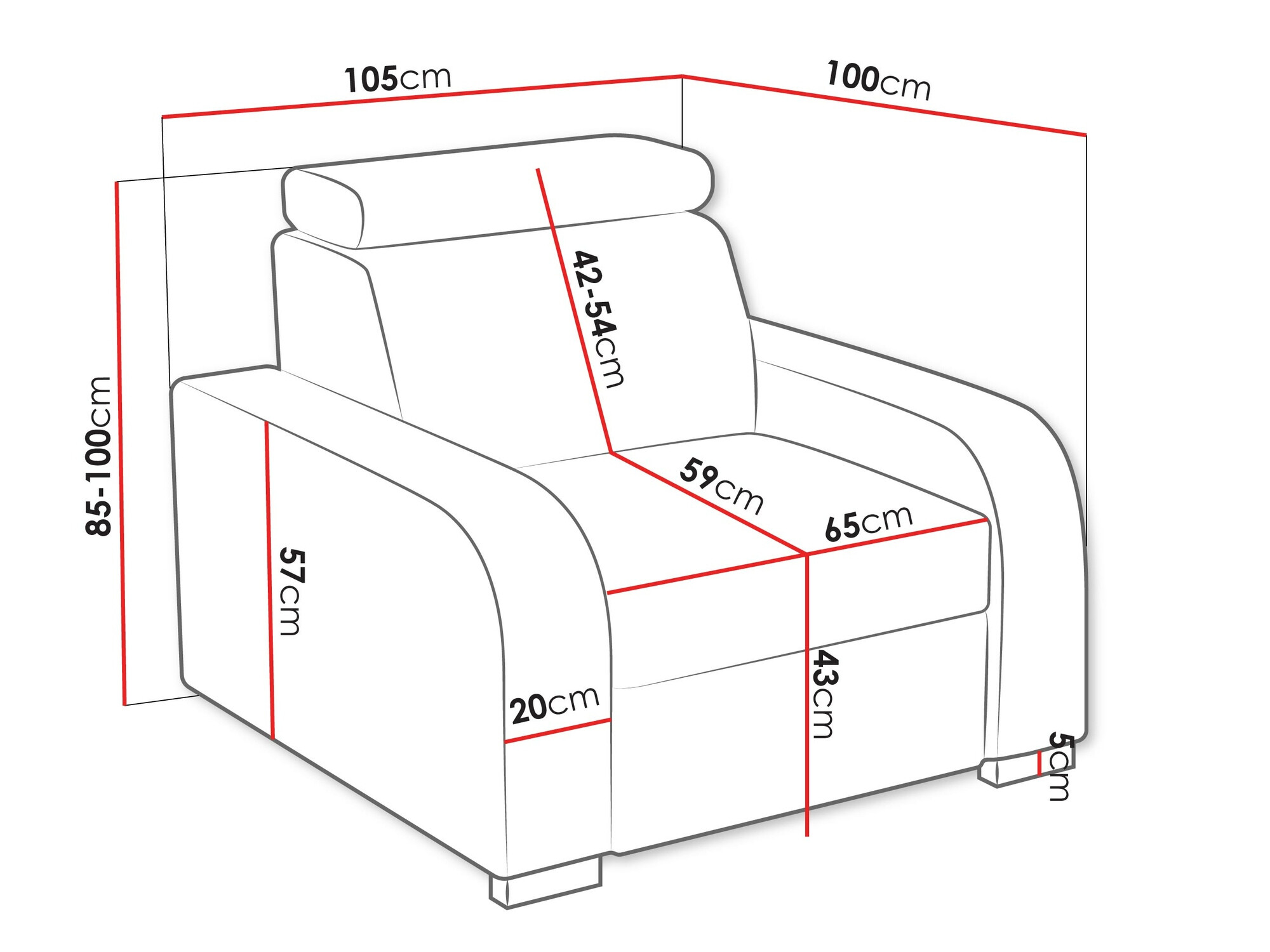 Fotel Etrcala 104 (Crown 4)