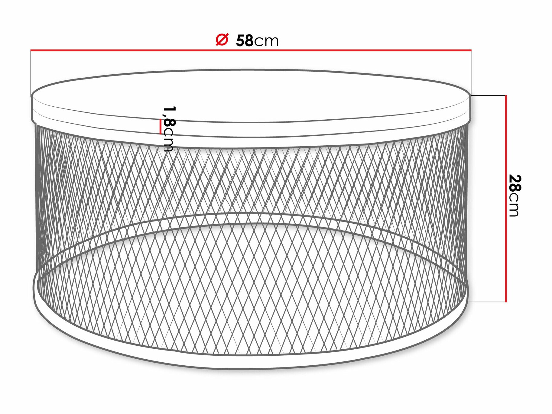 Dohányzóasztal Oswego 127 (Kézműves aranytölgy)
