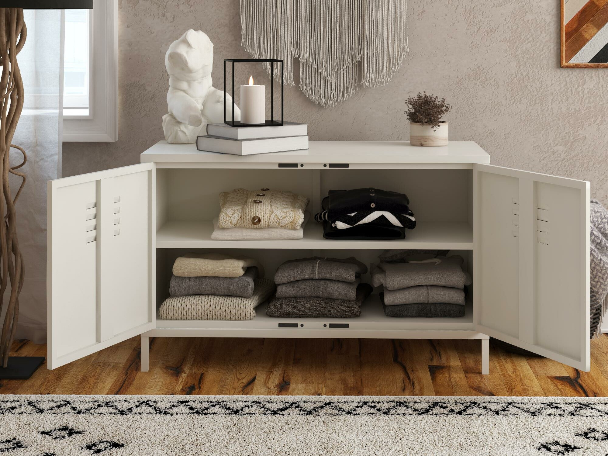 Szekrény Ophfere 101 (Fehér)