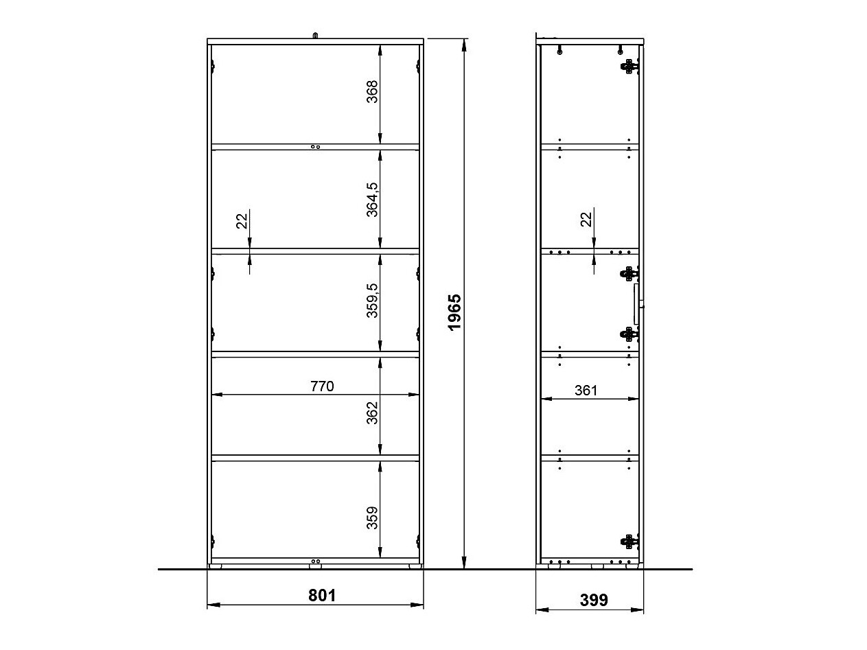 Könyvespolc Vesbeno 102 (Kasmír)