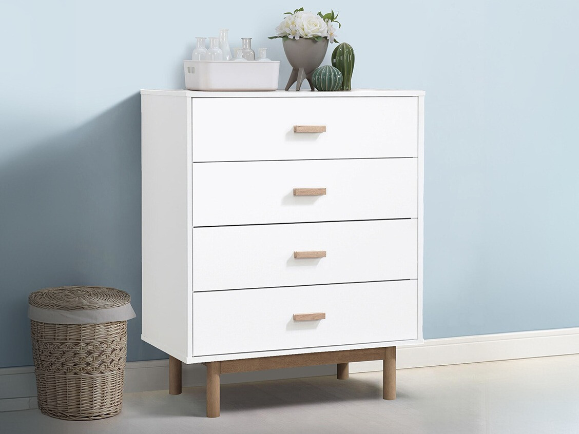 Komód Nolcalu 103 (Fehér + Tölgy)