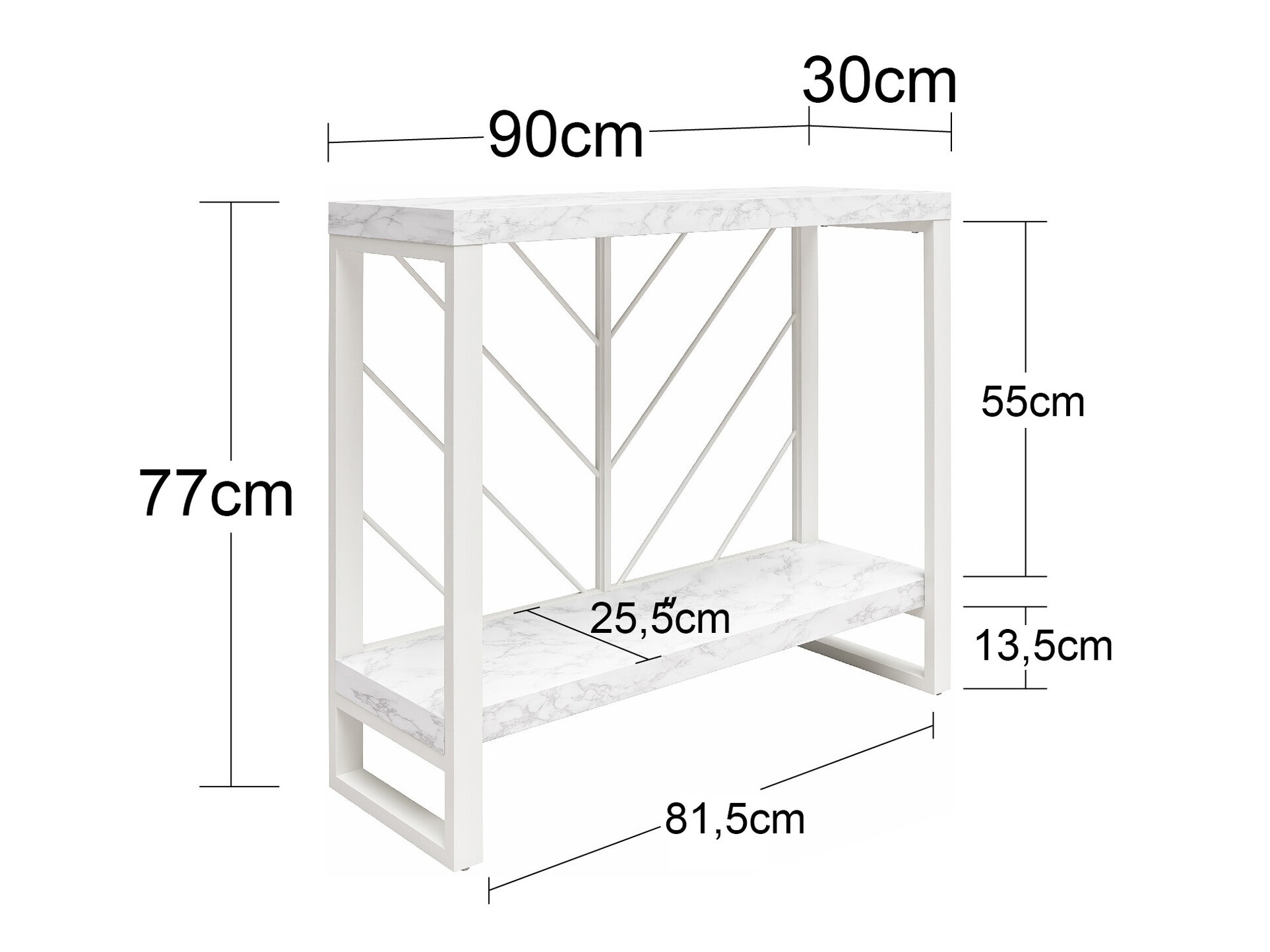Konzolasztal CosmoLiving by Cosmopolitan 166