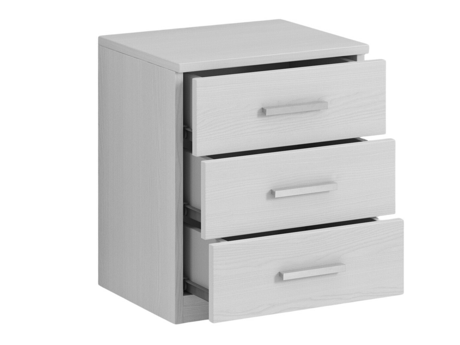 Éjjeliszekrény Levruvu 107 (Fehérített hamu)