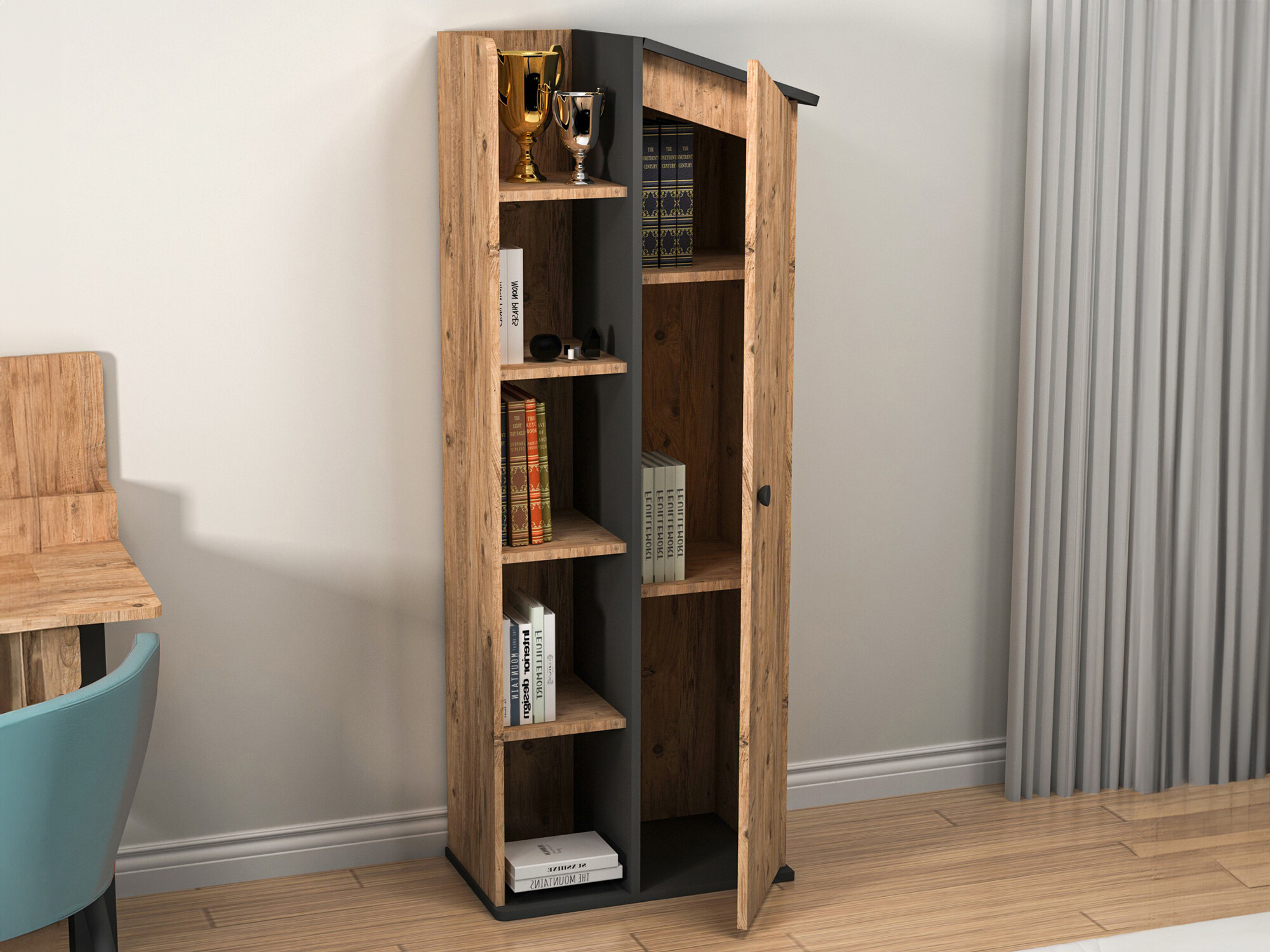 Könyvespolc Kailua 2180