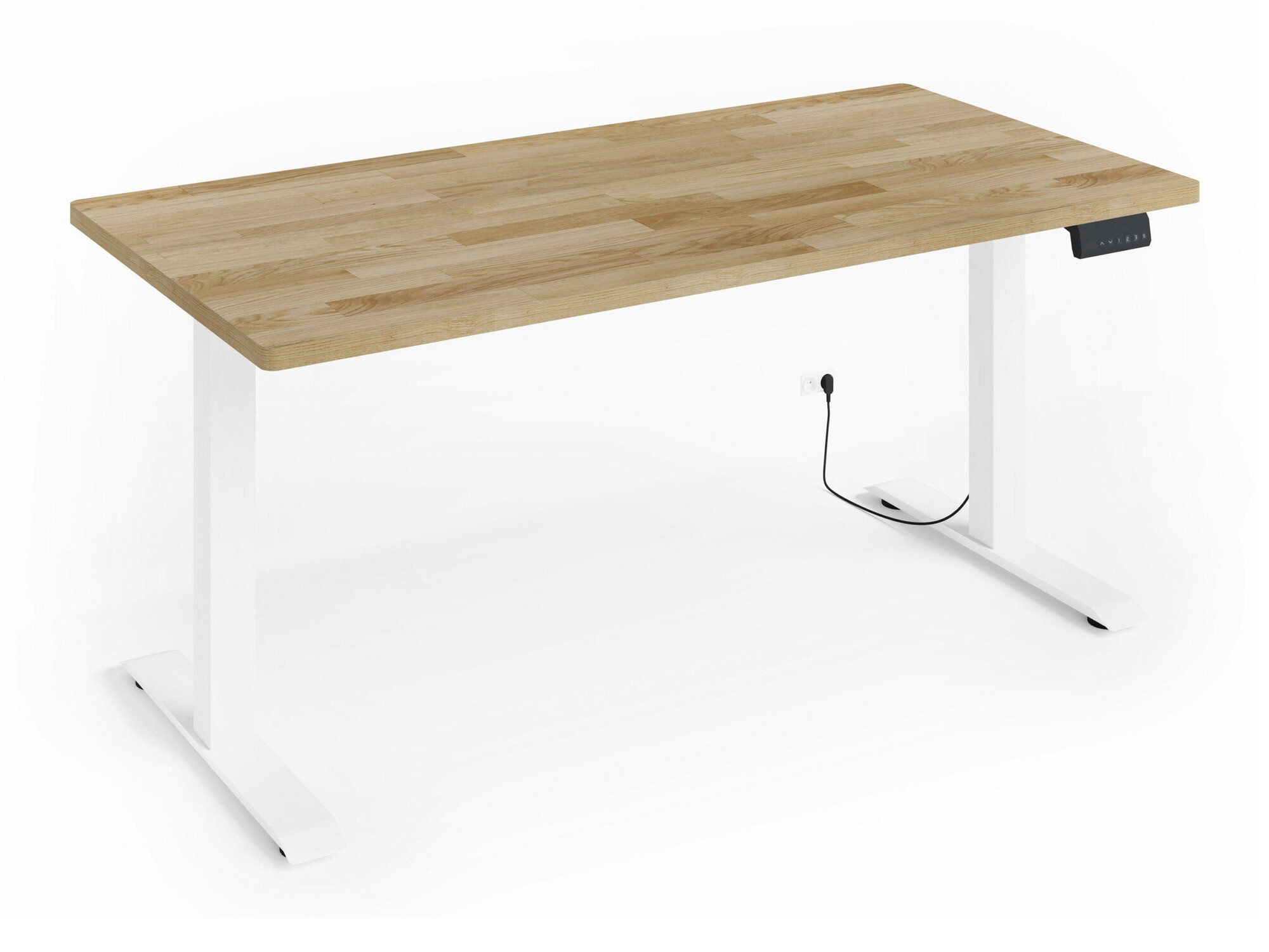 Állítható magasságú íróasztal Buffalo 187 (Fehér)