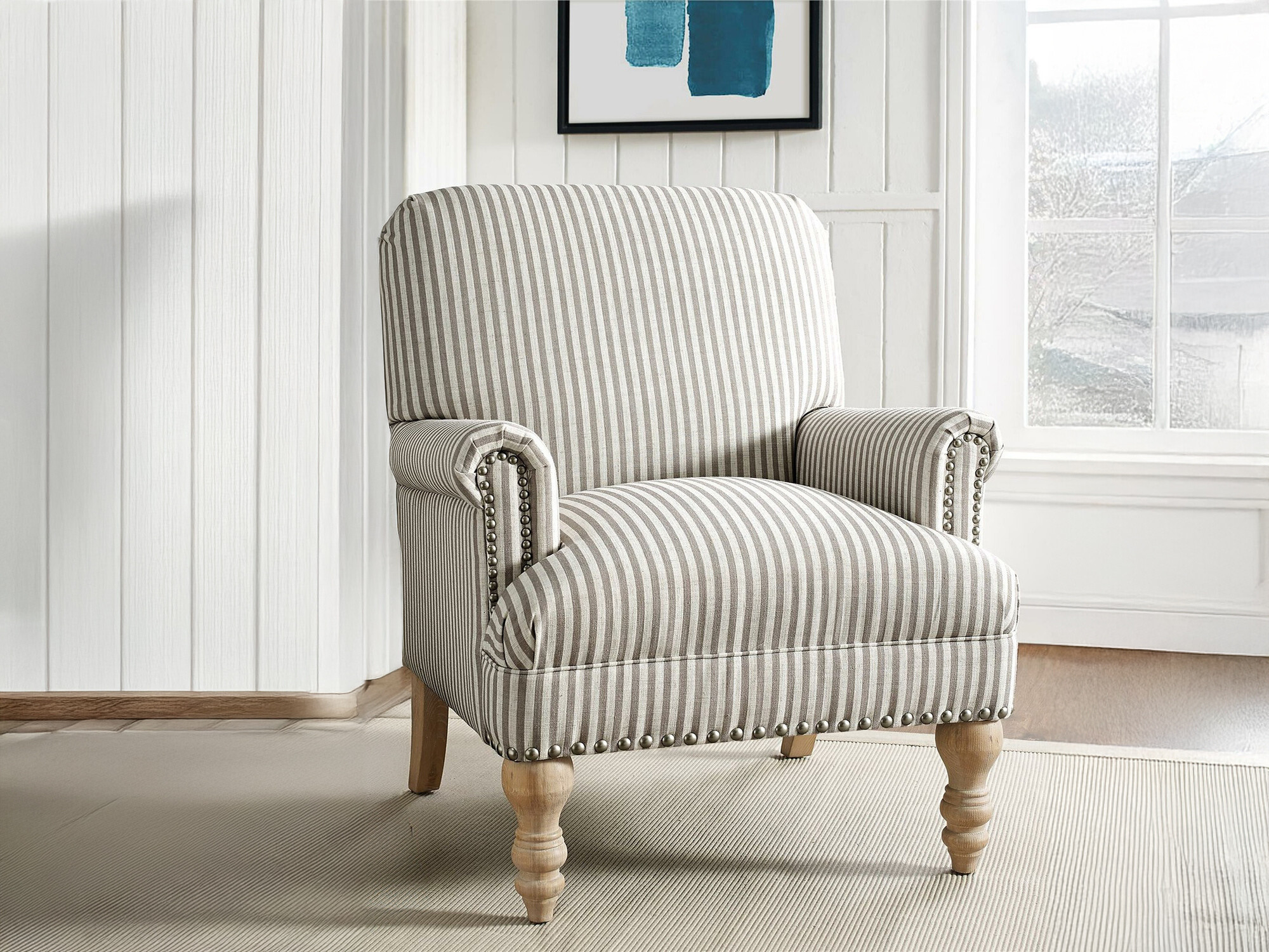 Fotel Tulsa 466 (Fehér + Bézs)