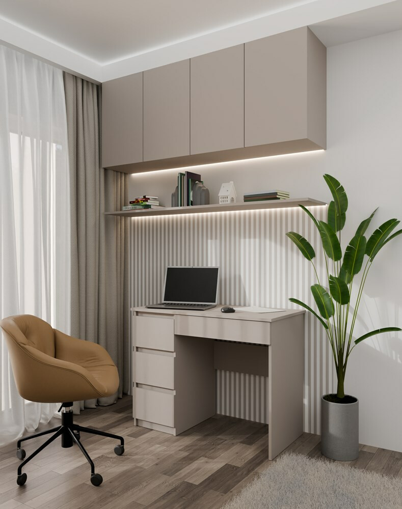 Íróasztal Elbvelu 108 (Szürke)