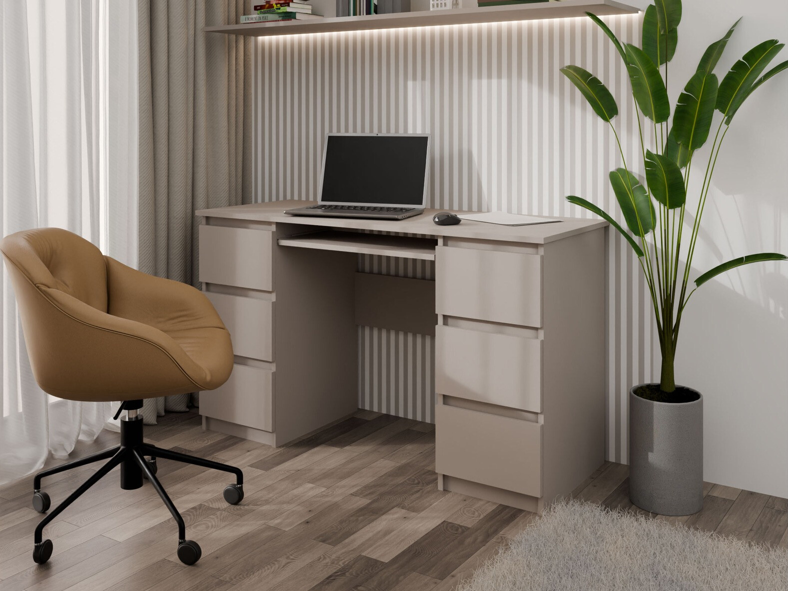 Íróasztal Mandeville 178 (Szürke)