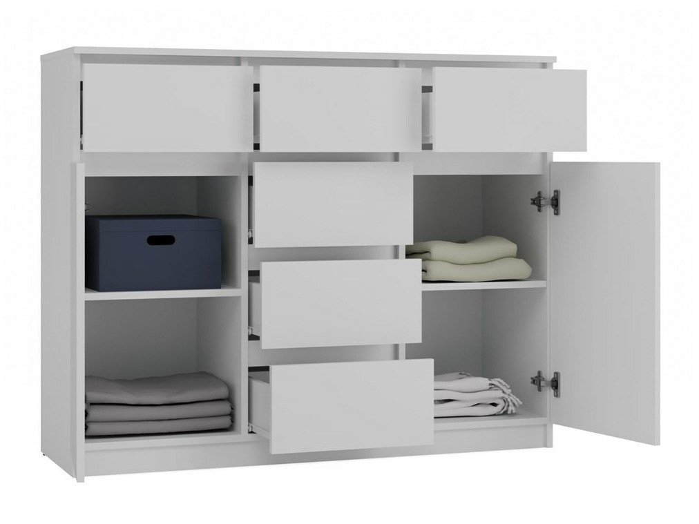 Komód Elbvelu 131 (Fehér)