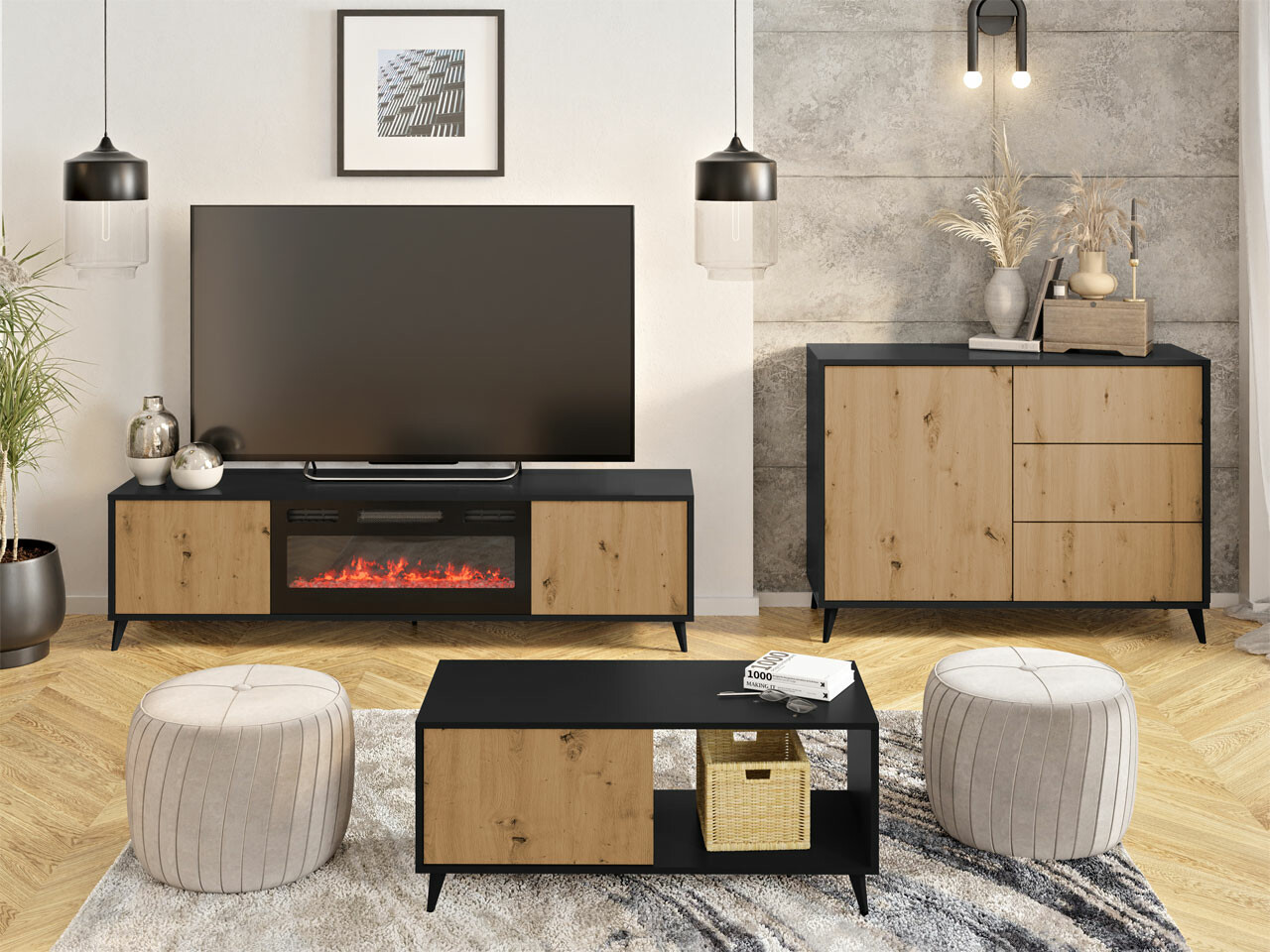 Nappali szett Comfivo Lomcali 111