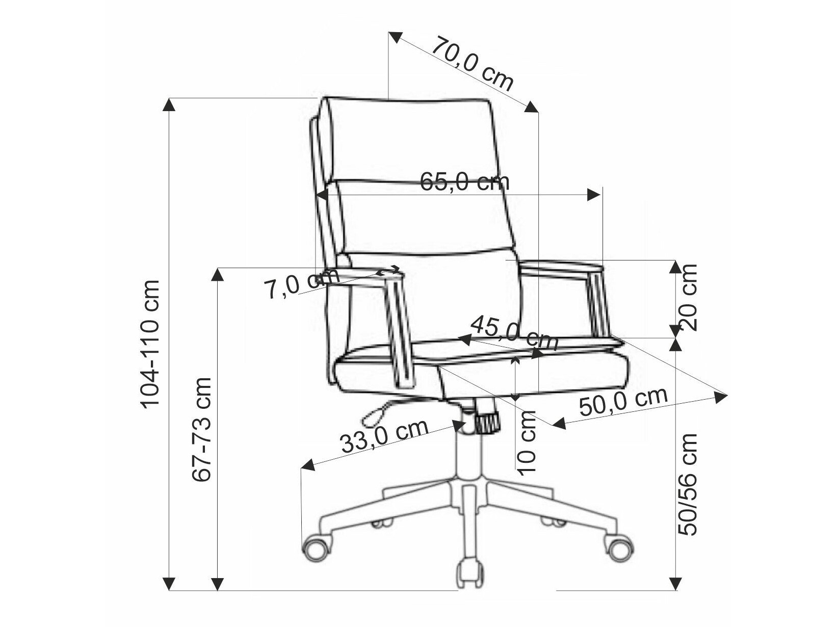 Irodai szék Houston 1834 (Bézs)