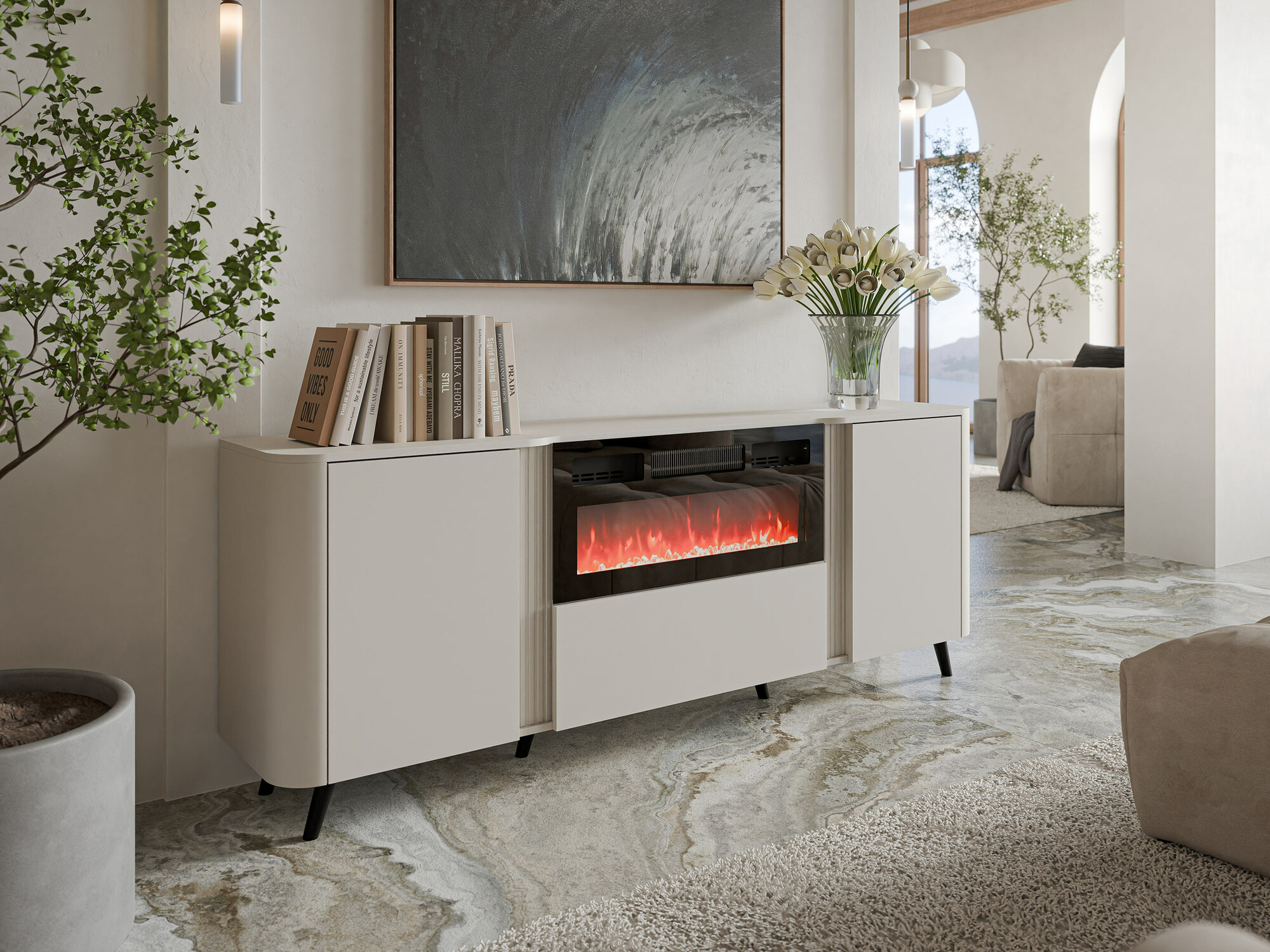 Szekrény Modus I (Kasmír + Fekete)