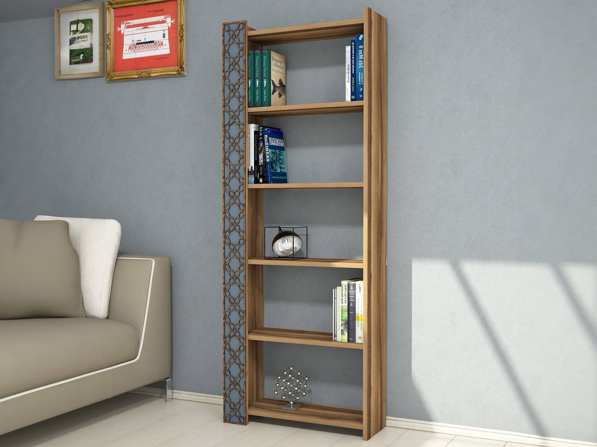 Könyvespolc Kailua 156