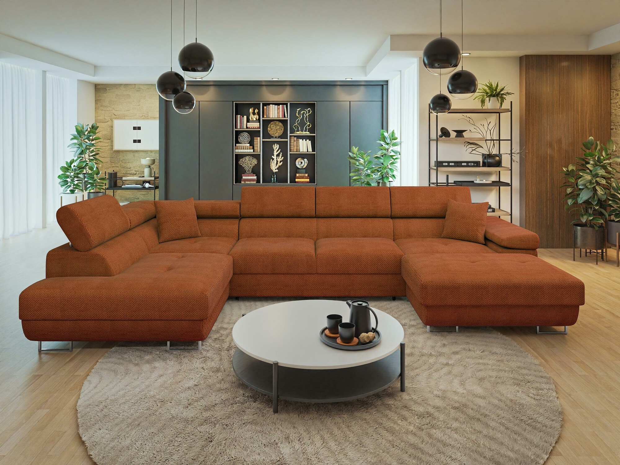 Sarokkanapé Comfivo Eliferu 103 (Flow 09)