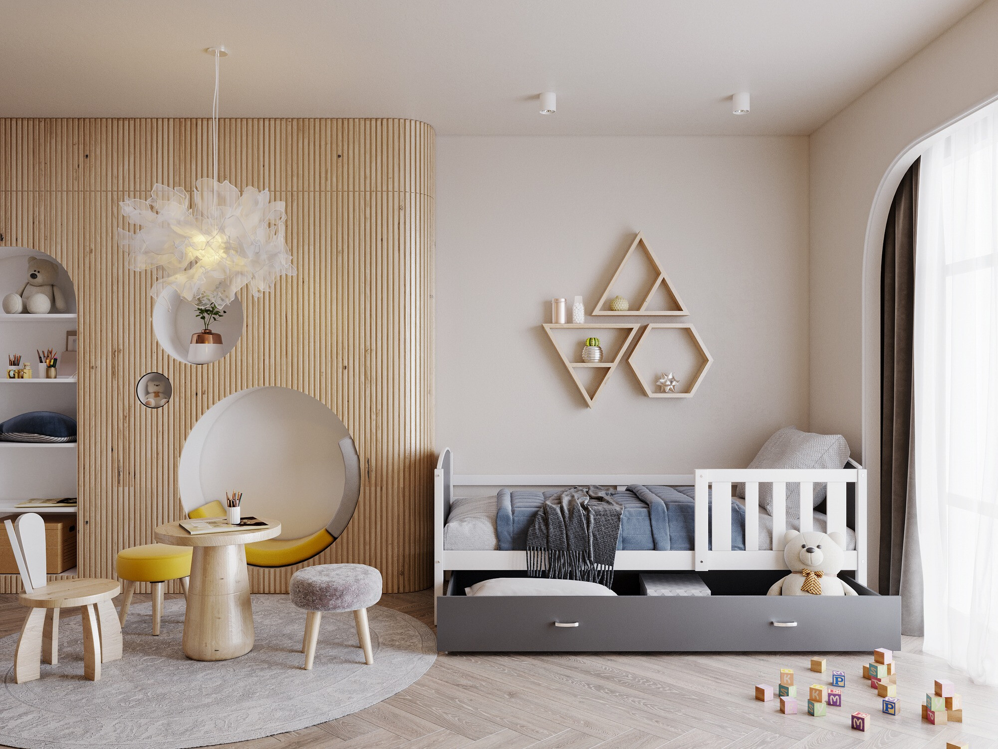 Ágy Aurora 131 (Fehér)