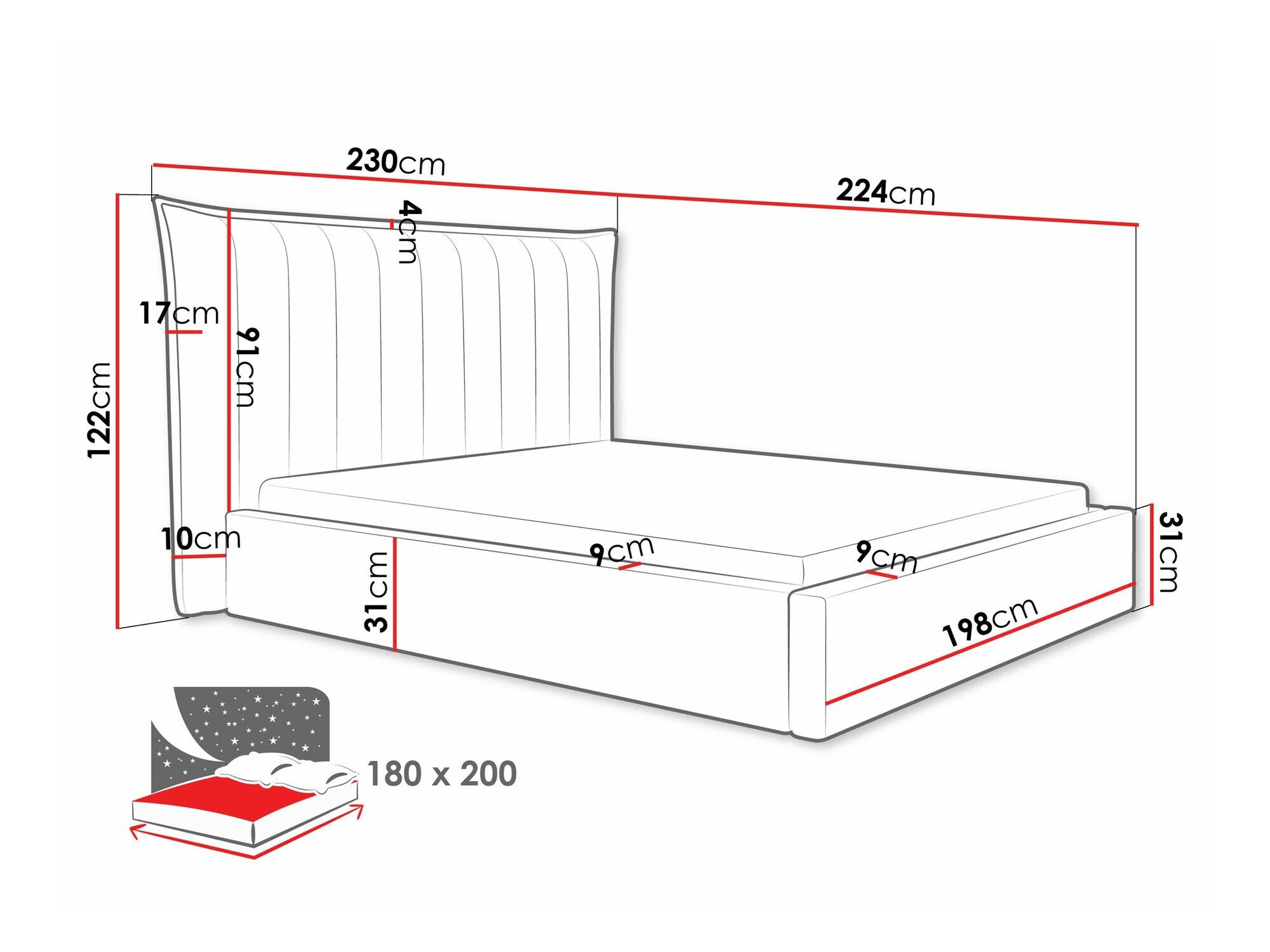 Ágy Comfivo 382 (Paros 5)