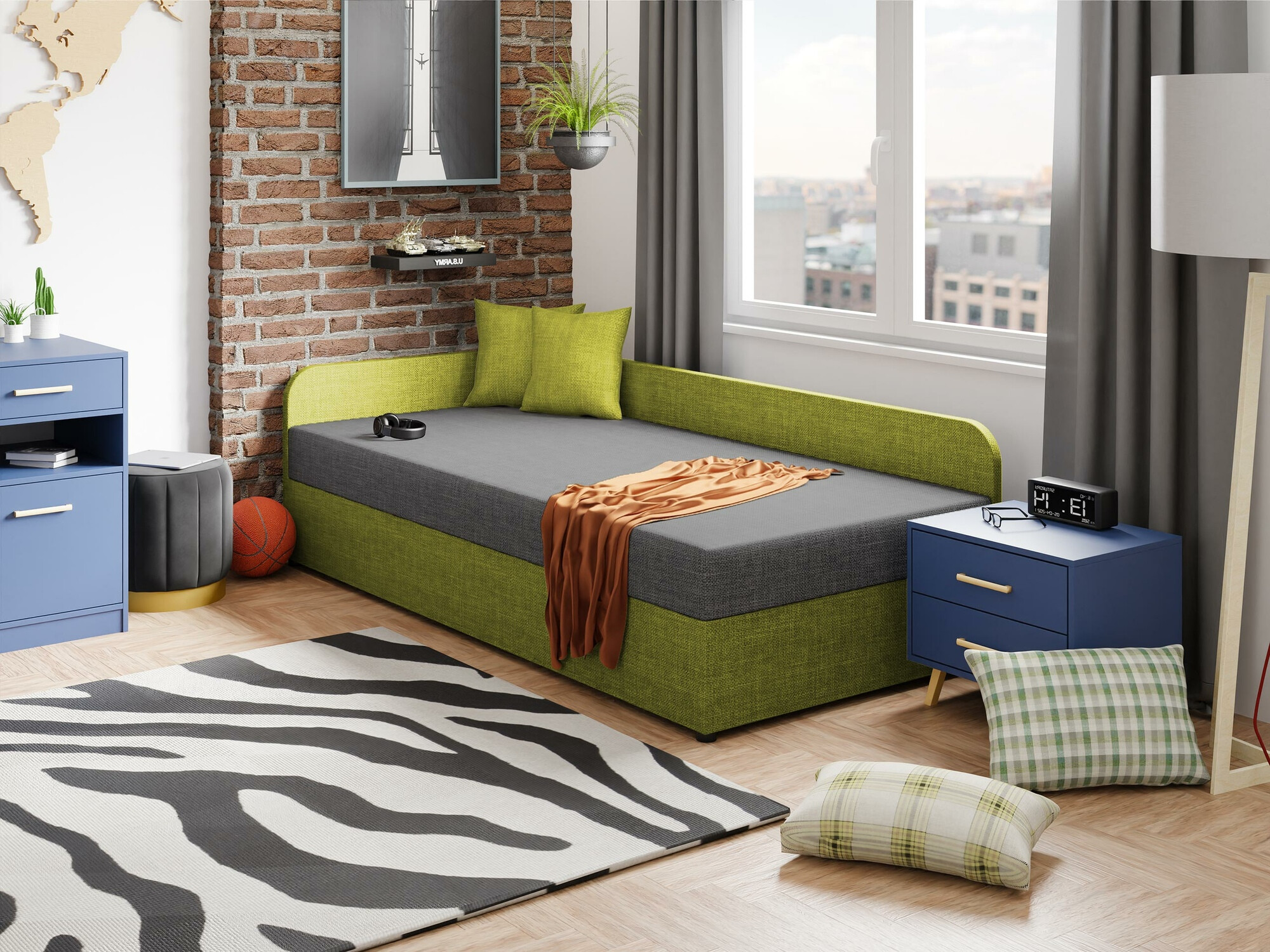 Ágy Memphis 128 (Lux 22 + Lux 06)