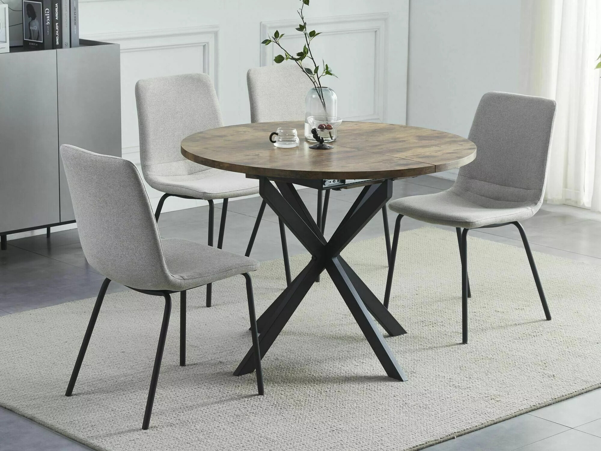 Asztal Detroit 115 (Dió)