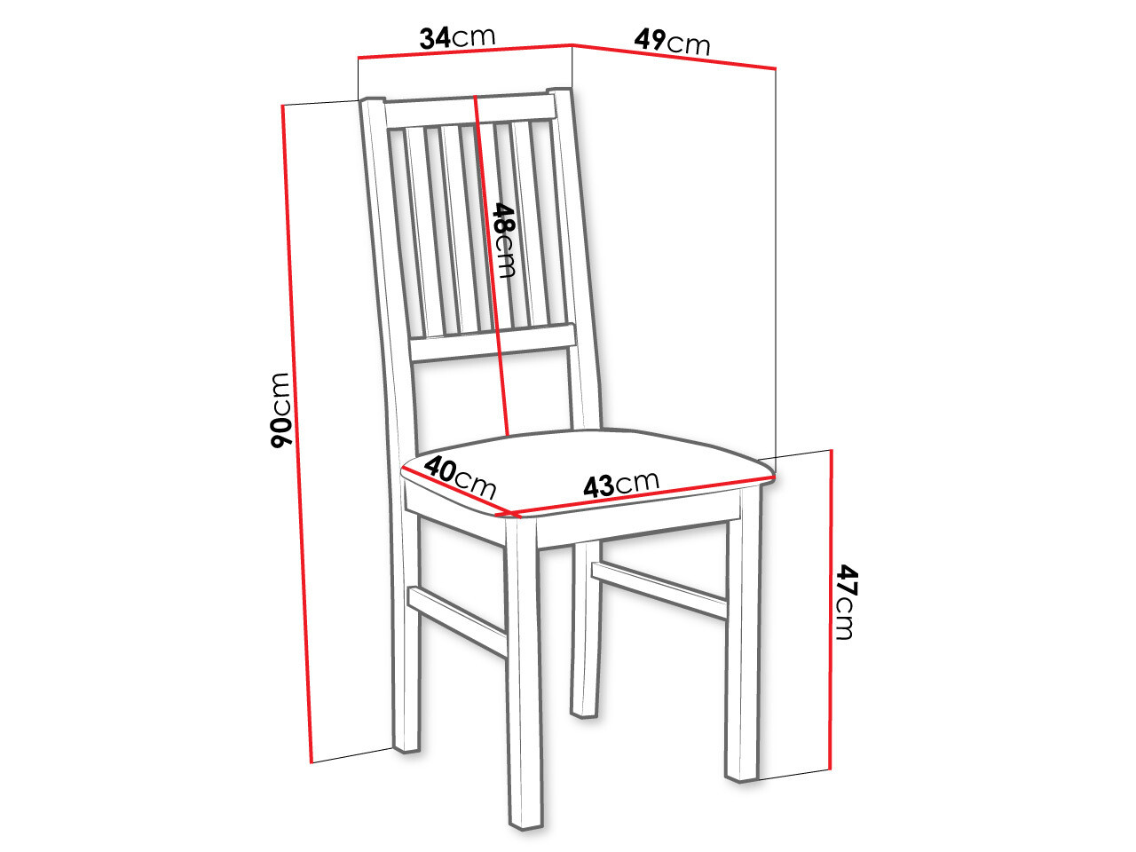Szék Victorville 170 (Sonoma tölgy)