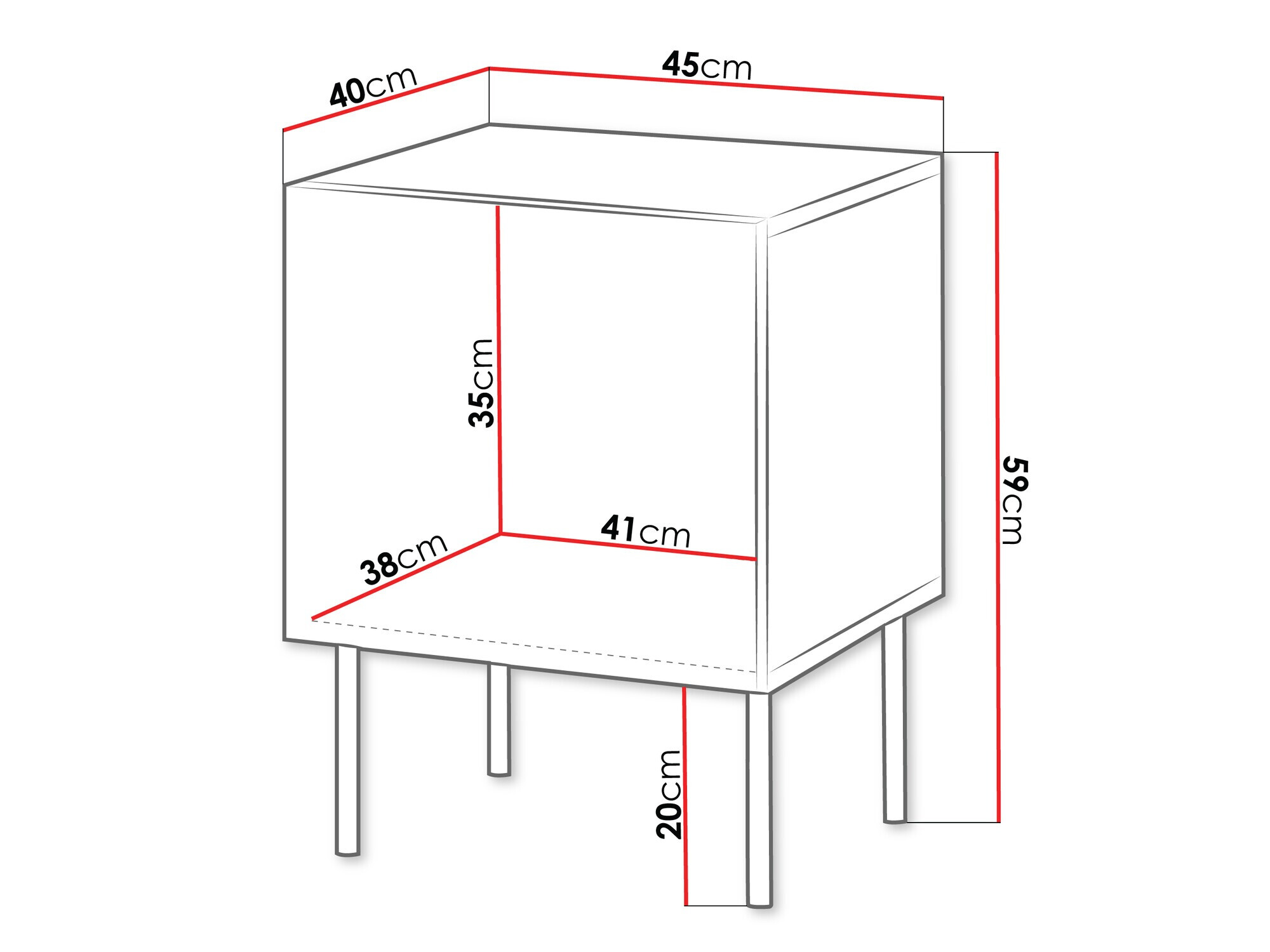 Éjjeliszekrény szett Tolfelo 104 (Bézs)
