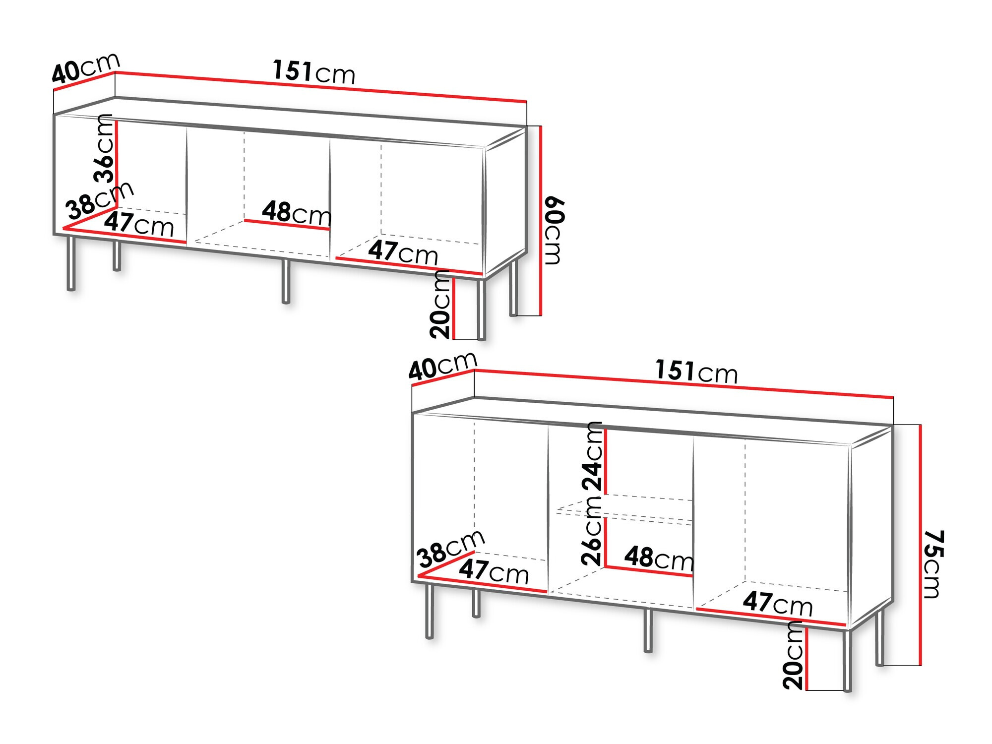 Nappali szett Evavese 105 (Fekete)