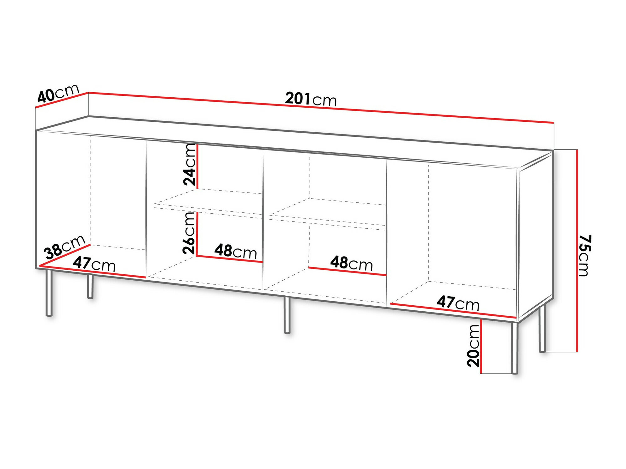 Szekrény Tolfelo 101 (Bézs)