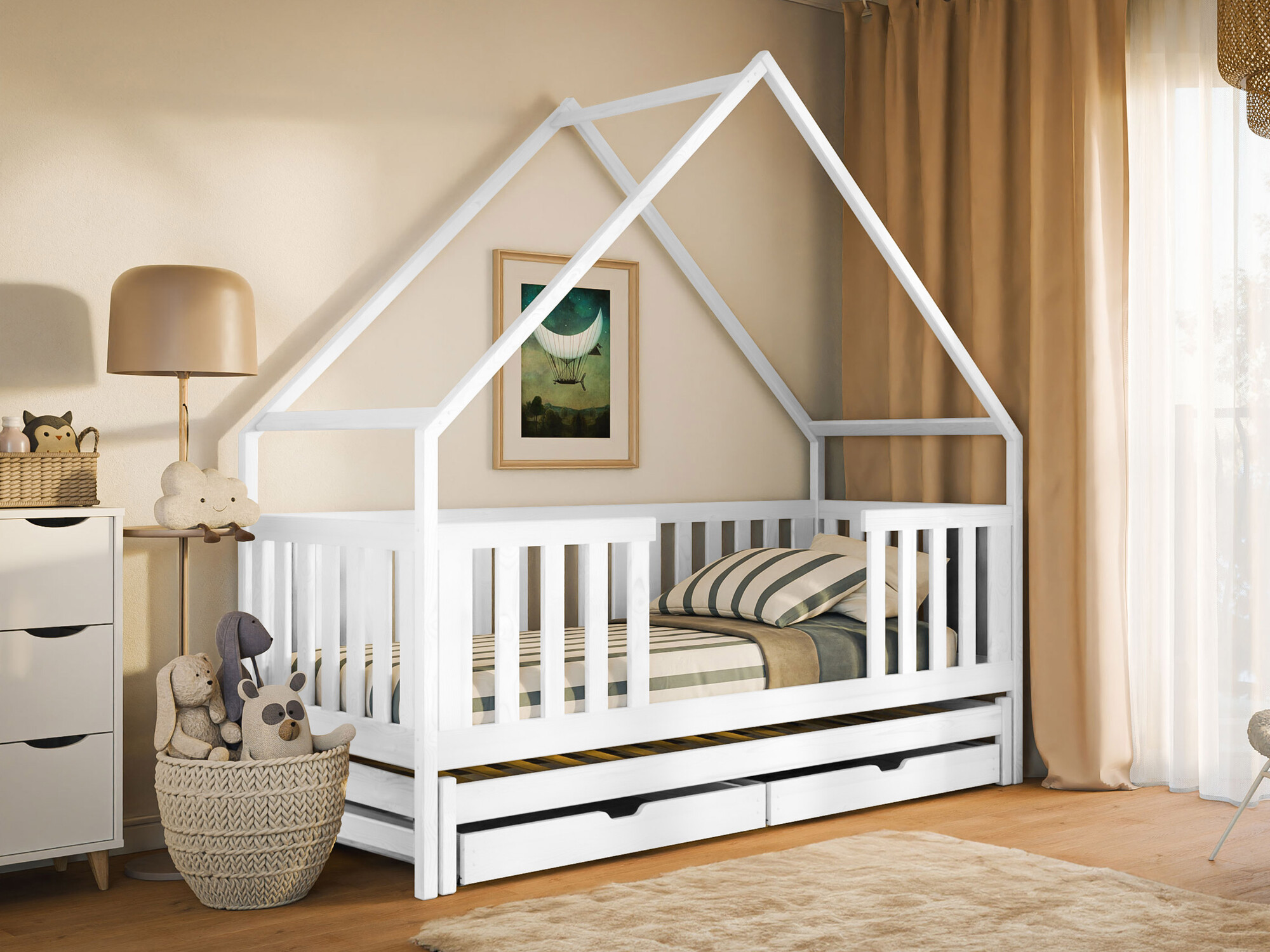 Ágy Vista 115 (Fehér)