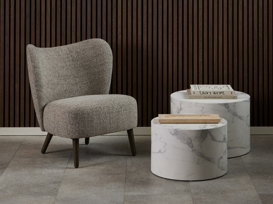 Dohányzóasztal szett Norsica 800 (Fehér márvány)