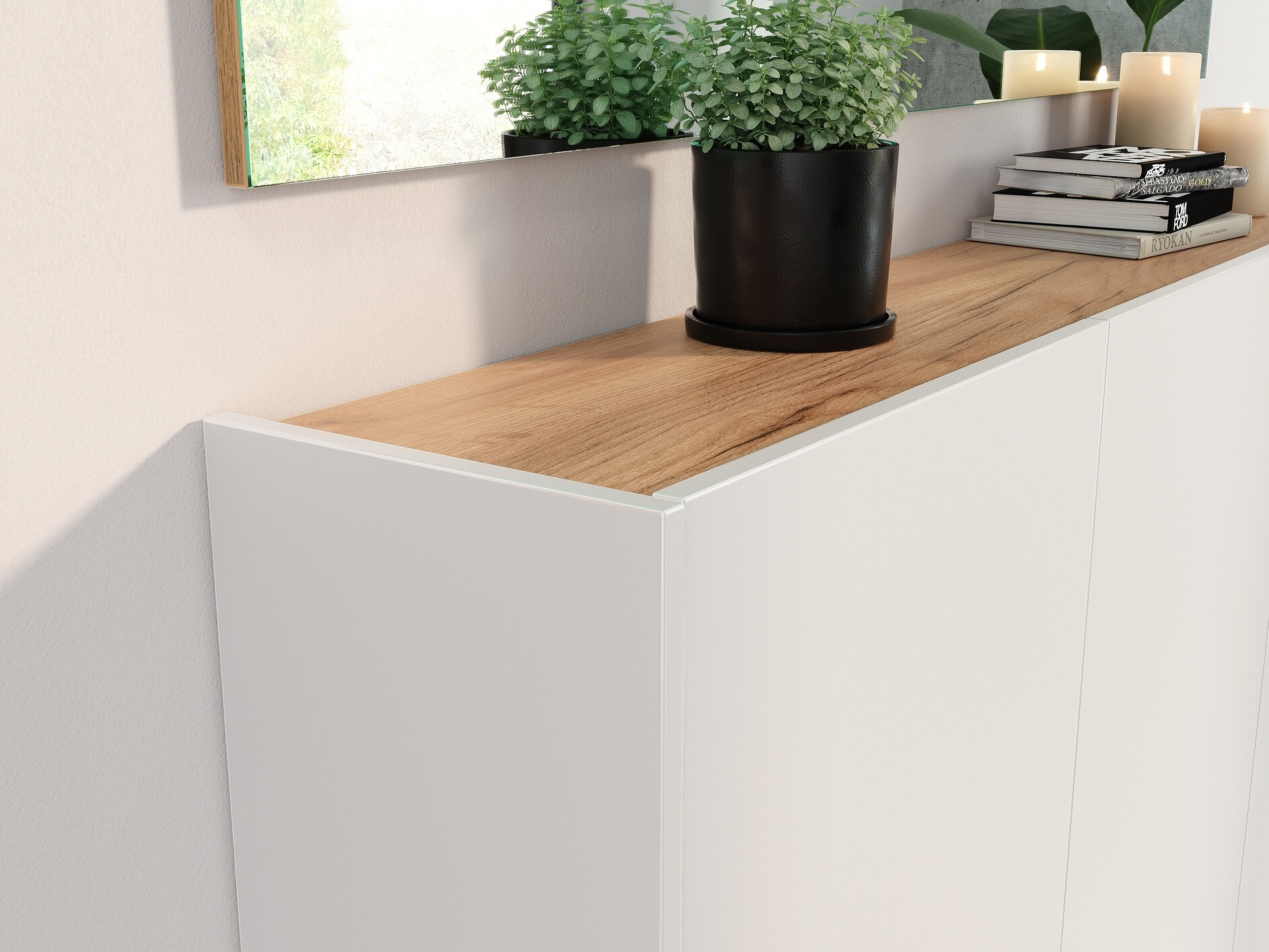 Cipőtároló Sacramento 434 (Fehér)