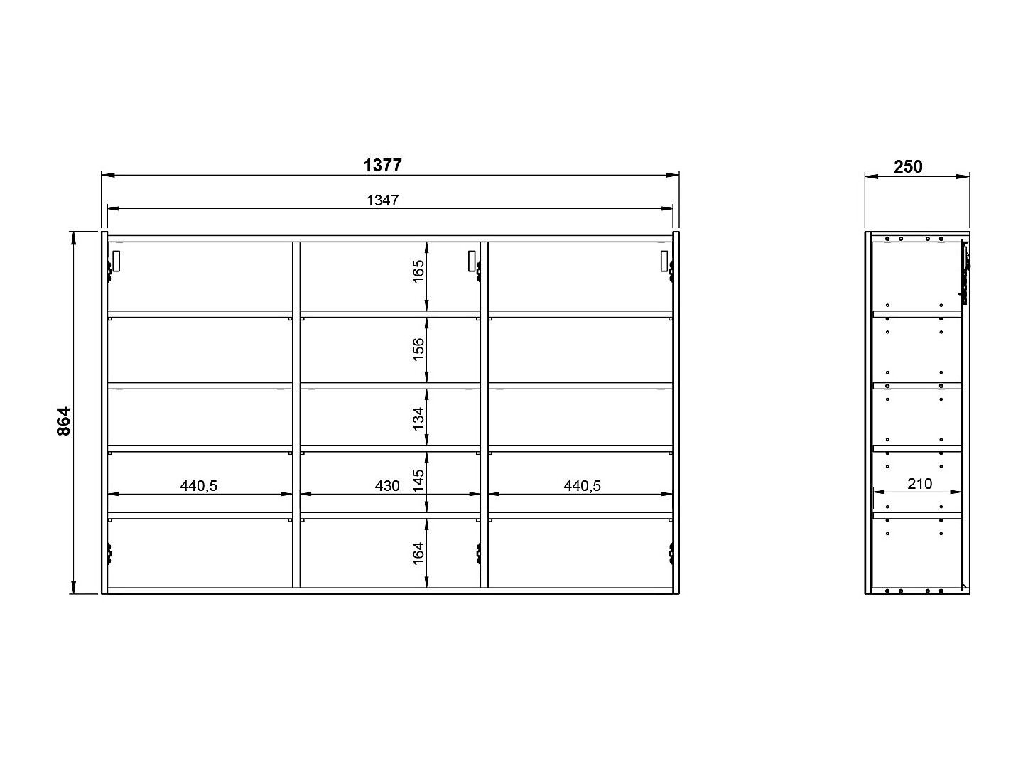 Cipőtároló Sacramento 434 (Fehér)