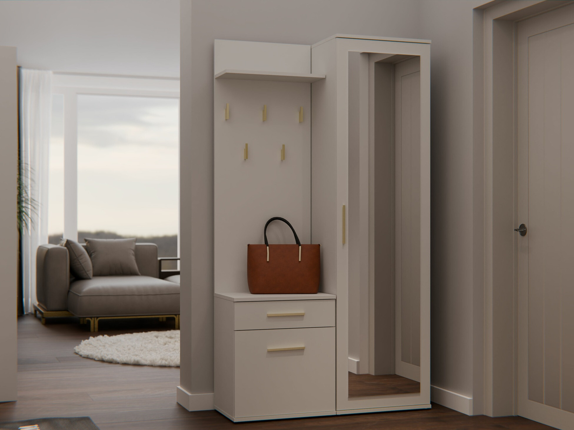 Előszoba garnitúra Mandeville 126 (Kasmír)