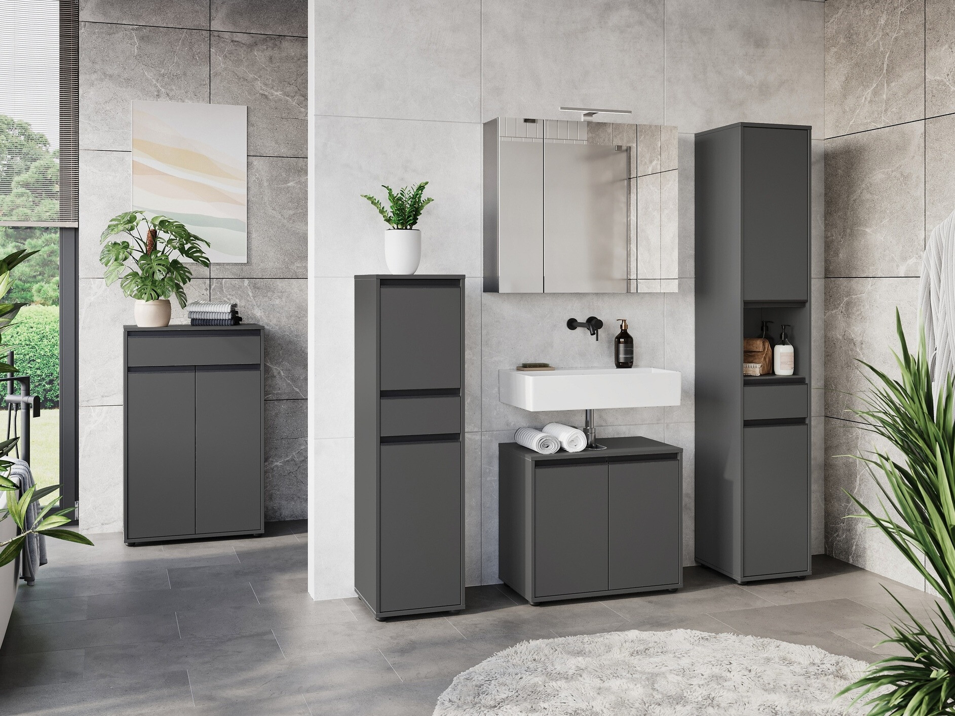 Fürdőszobai garnitúra Tensona 107