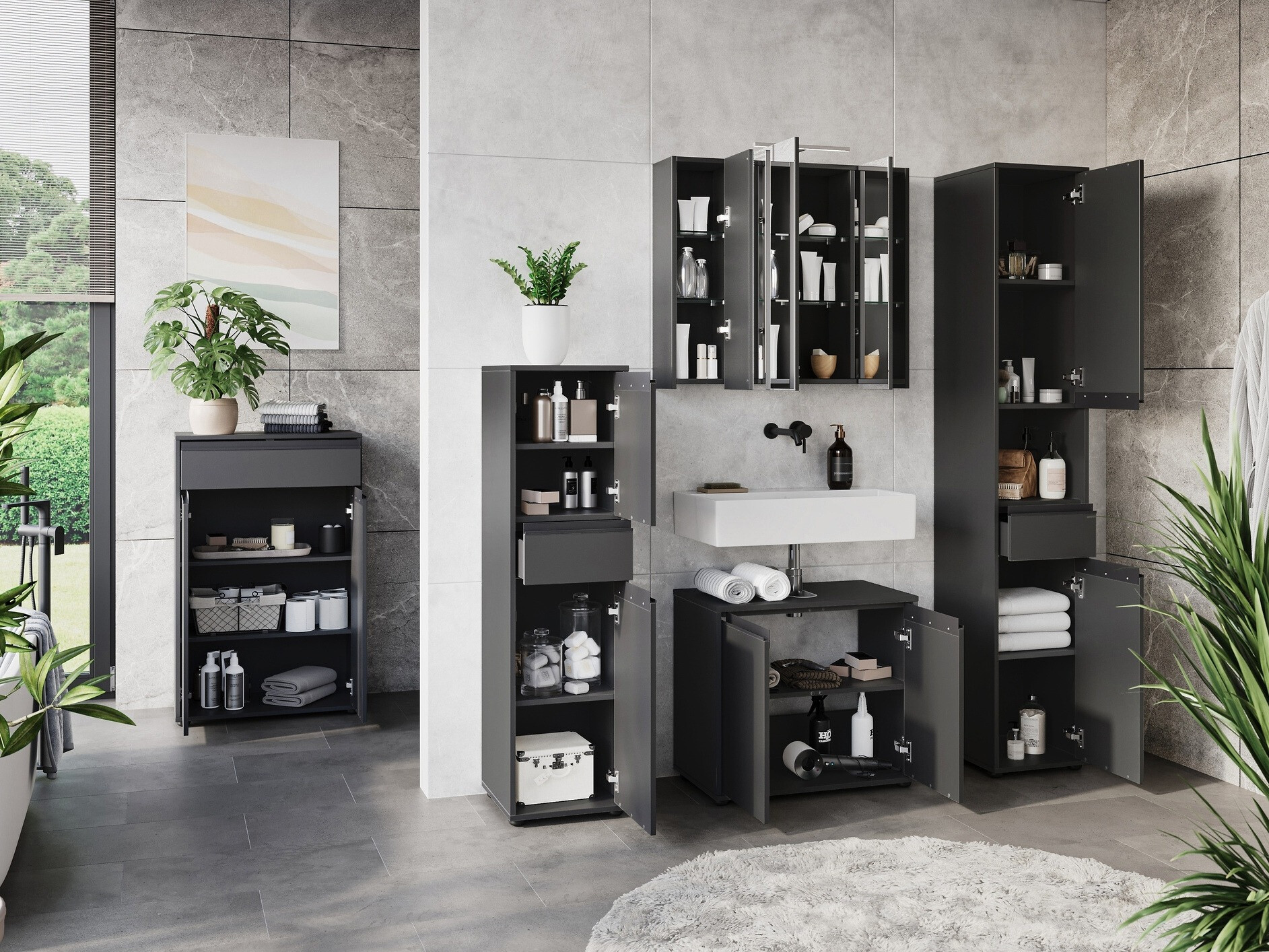 Fürdőszobai garnitúra Tensona 107