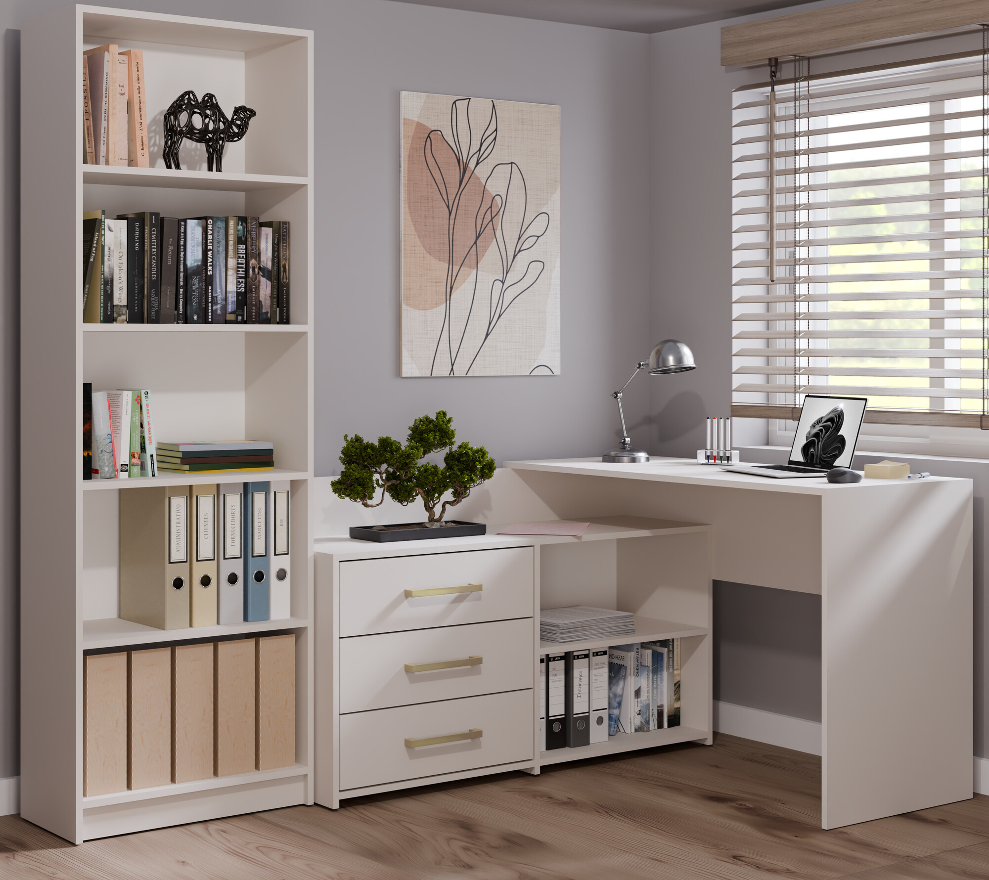 Sarok íróasztal Mandeville 131 (Kasmír)