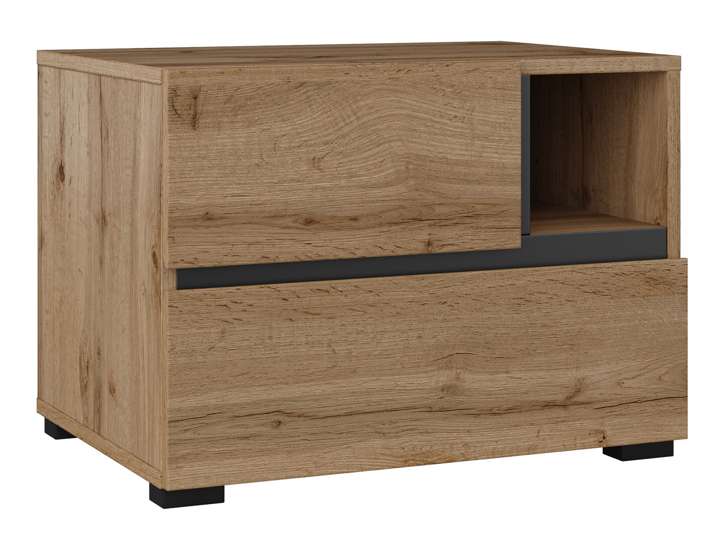 Éjjeliszekrény Alfere 120 (Wotan tölgy)