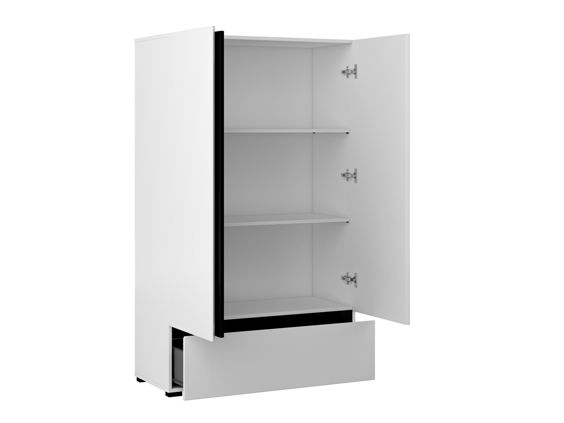 Könyvespolc Alfere 122 (Fehér)